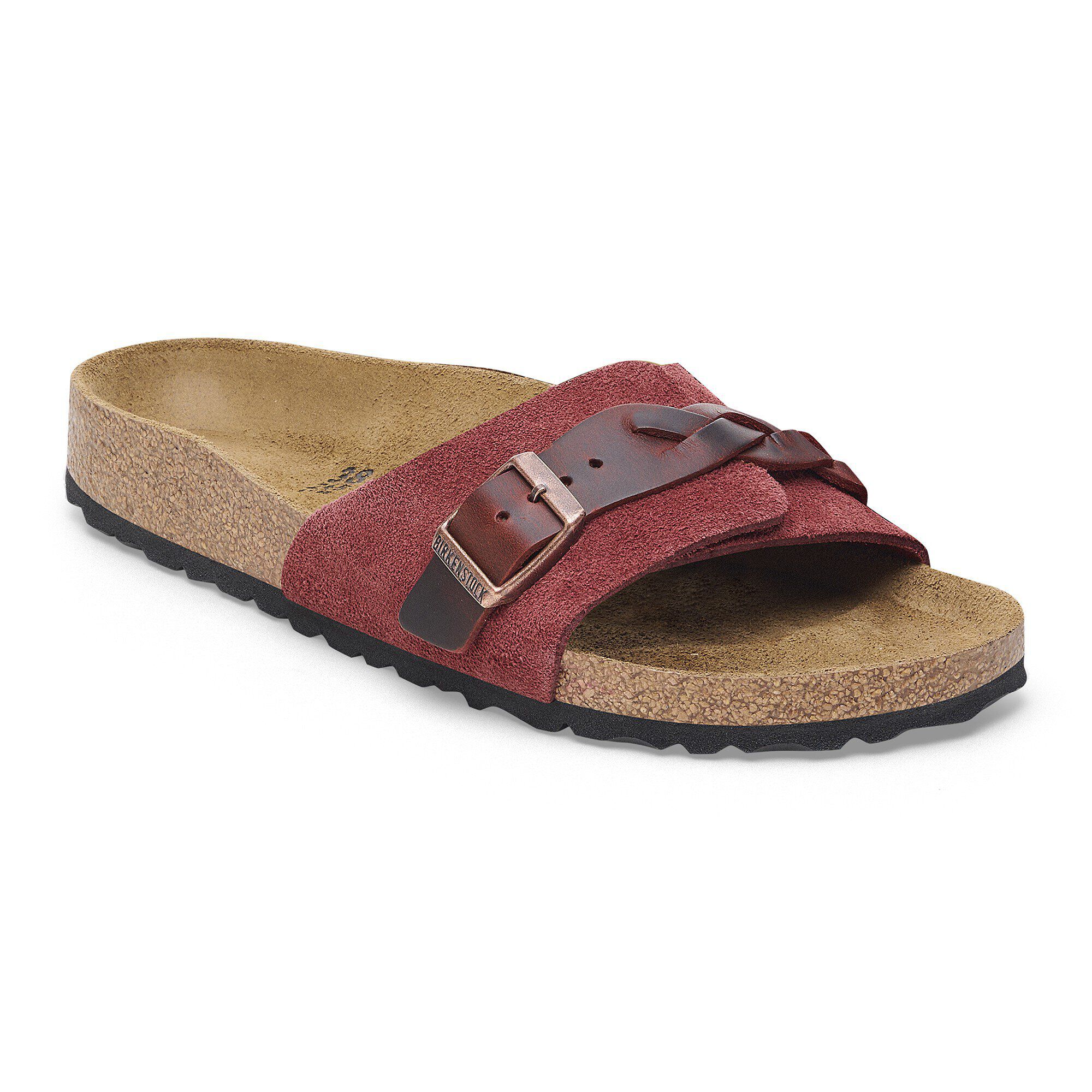 BIRKENSTOCK Zada 新品未使用 Oita Braided Suede Leather Zinfandel | BIRKENSTOCK