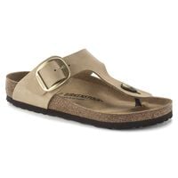Gizeh Big Buckle Nubuk Leather