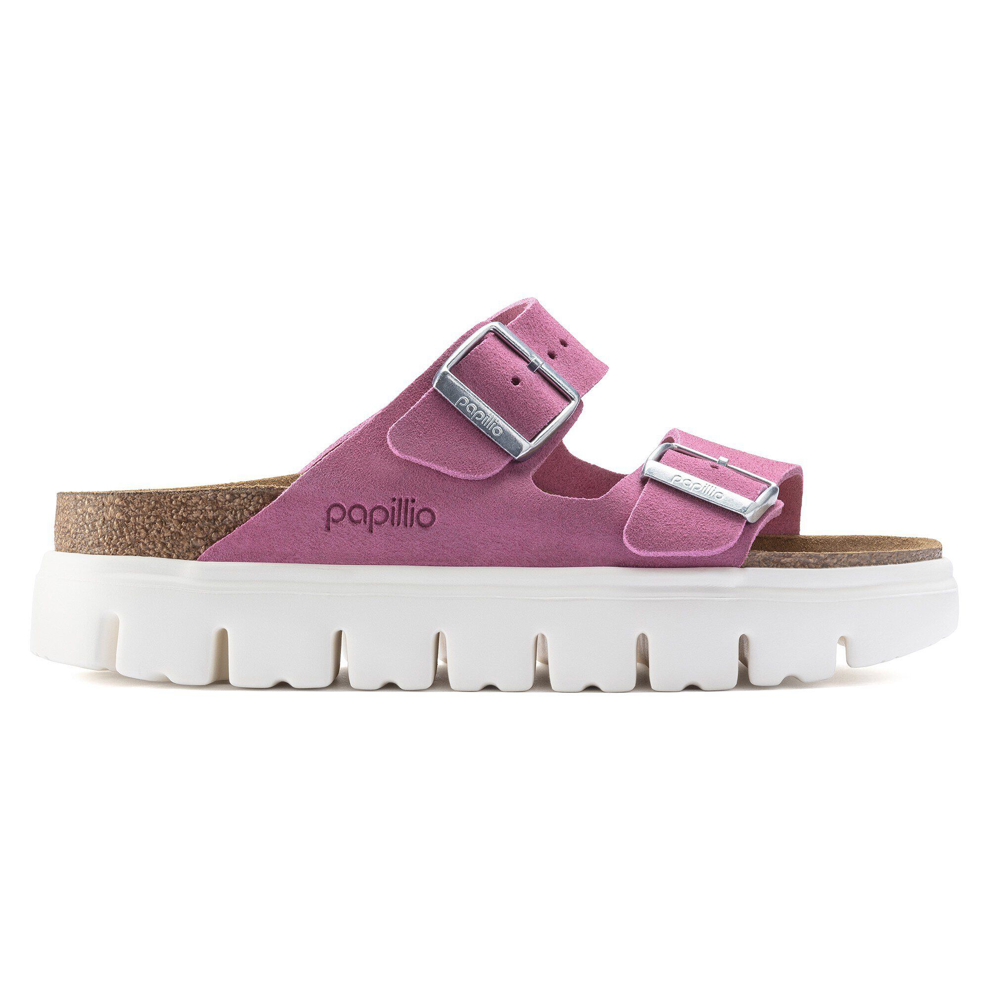 arizona platform suede leather