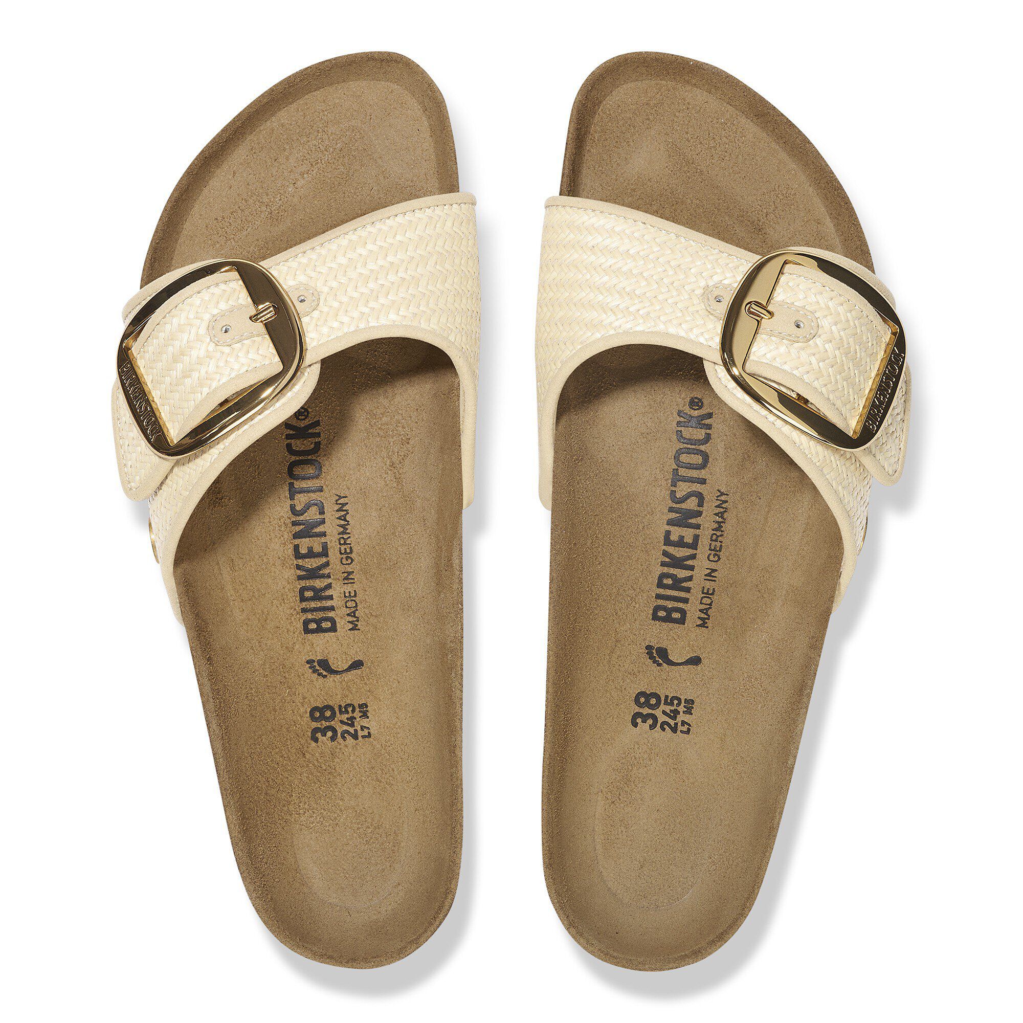 Madrid Big Buckle Raffia / マドリッド ビッグバックル