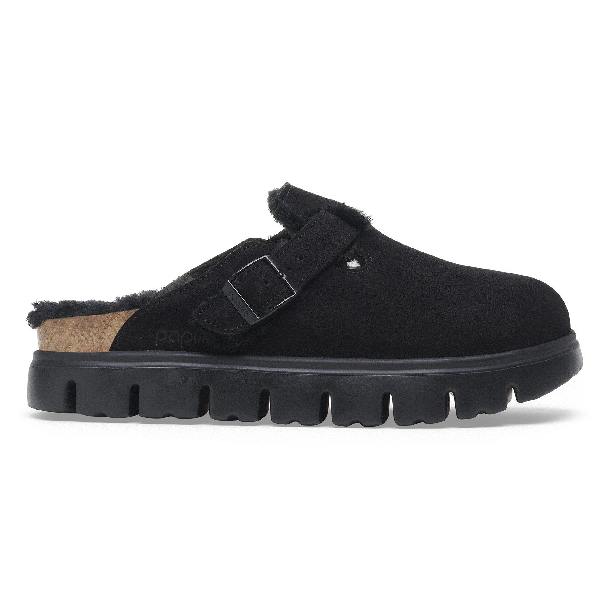 ボストン　シャーリング　ボア　UK40 26cm 幅広 Boston Shearling Suede Leather Mink | BIRKENSTOCK