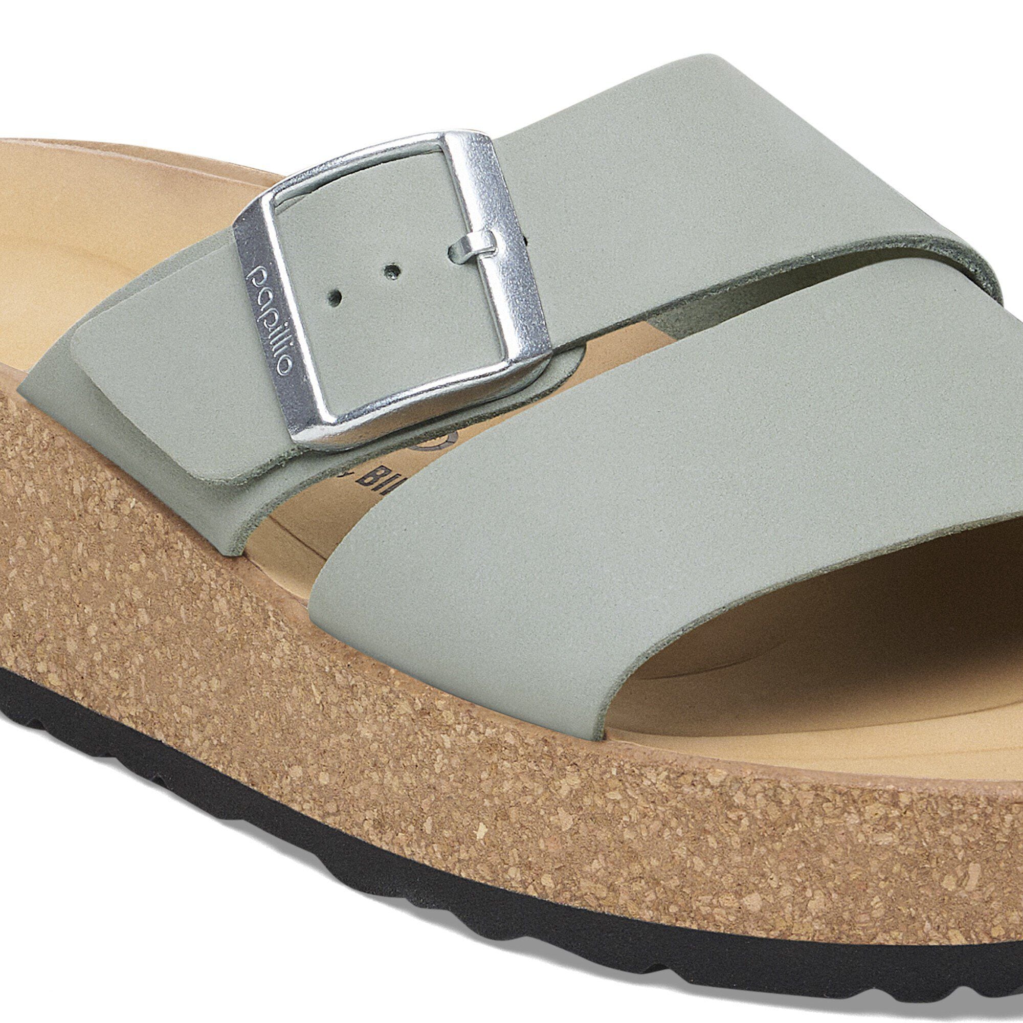 Almina ヌバックレザー ピュアセージ | BIRKENSTOCK
