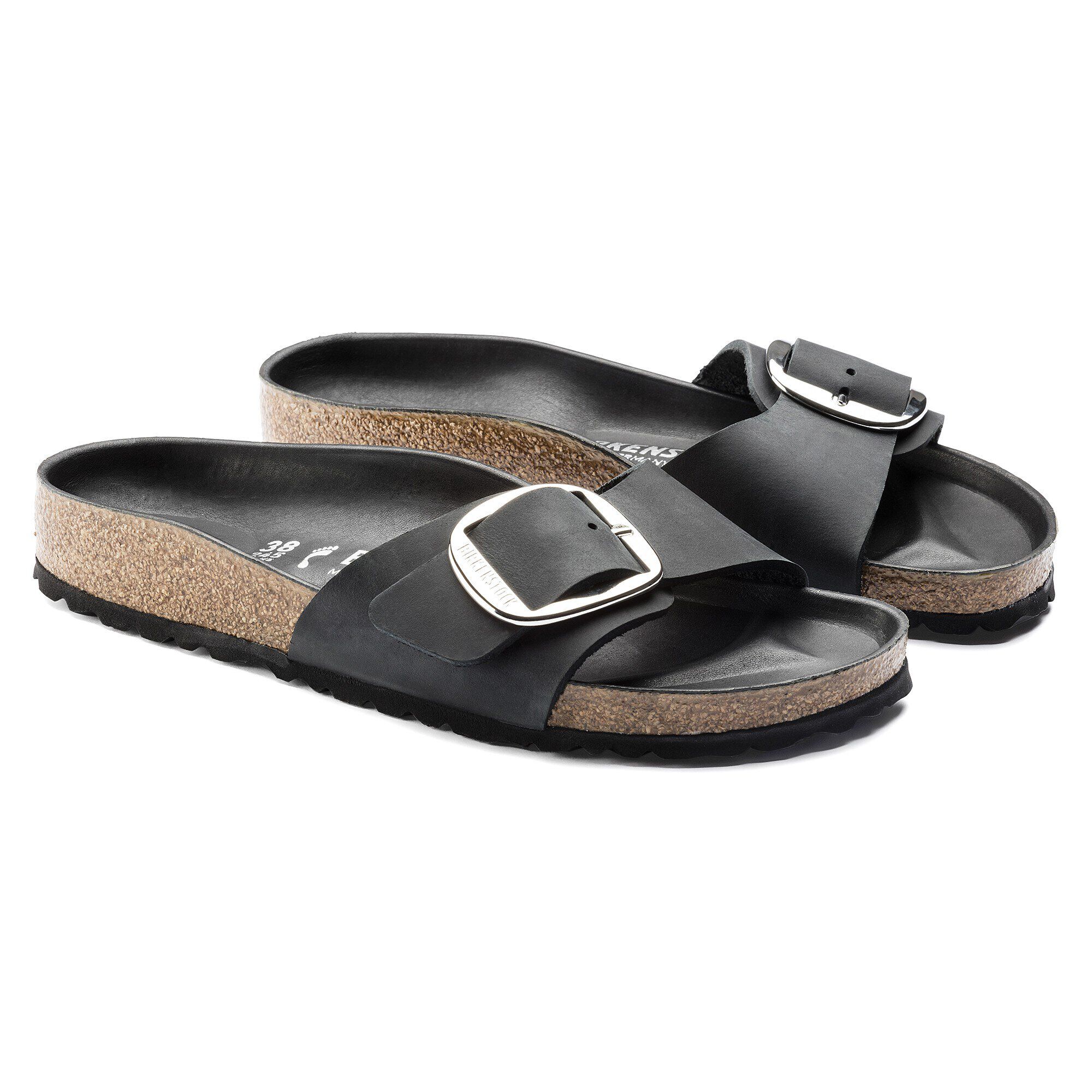 BIRKENSTOCK Madrid マドリッド ビッグバックル サンダル 38 ビルケンシュトック サンダル マドリッド レディース ビッグ