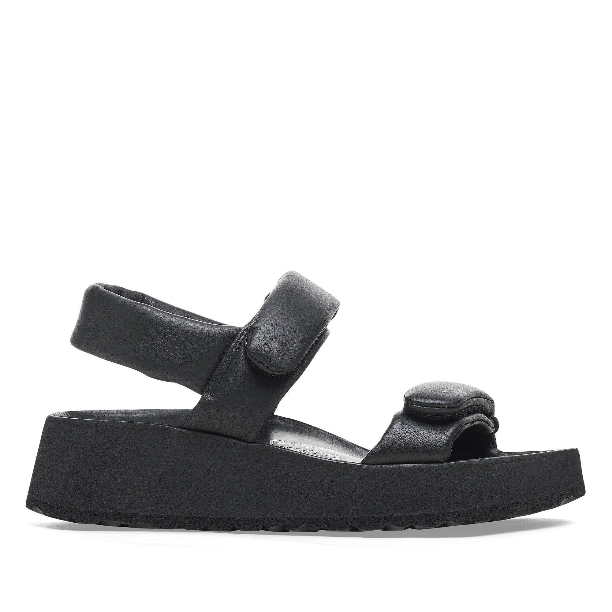 BIRKENSTOCK ブラックムートンフラットサンダル 関税送料込み BIRKENSTOCK ビルケンシュトック アリゾナ フレックス