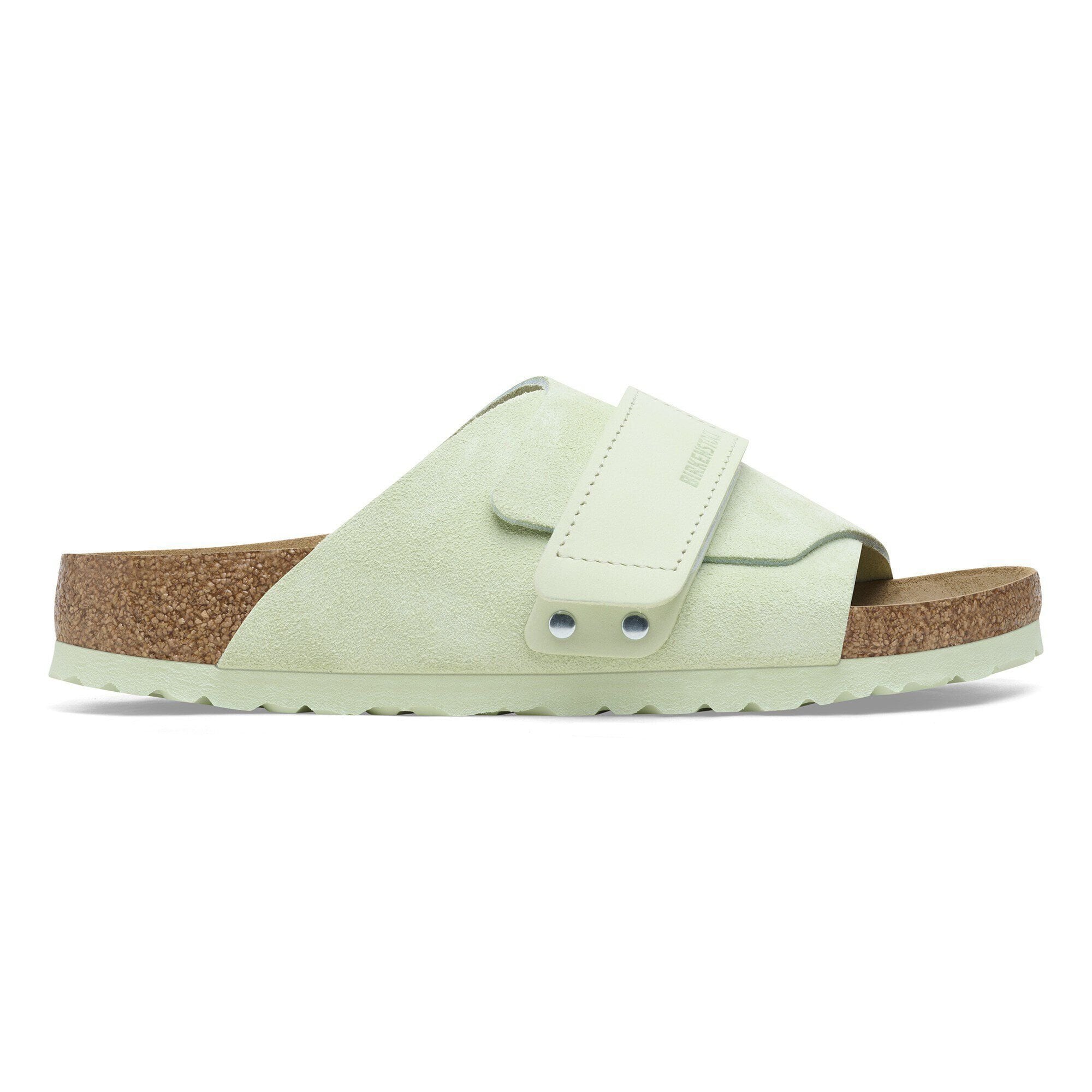 Kyoto Suede Leather Faded Lime | BIRKENSTOCK