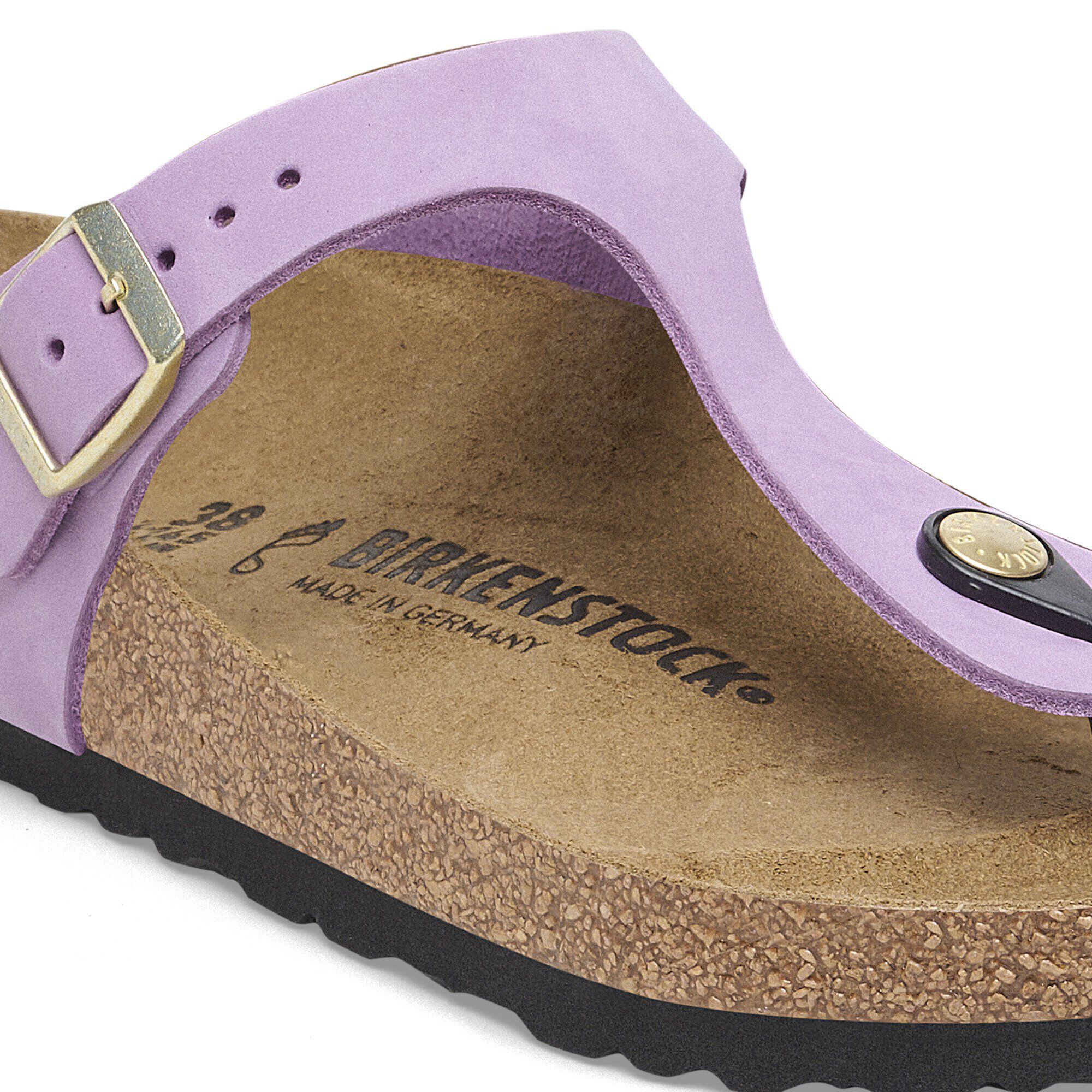 Purple gizeh birkenstock outlet