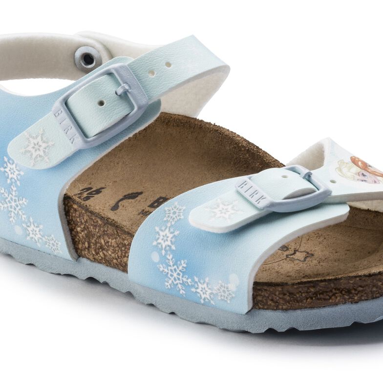 Rio Birko-Flor Frozen Winter Dream Ice Blue Rio Birko-Flor Frozen Winter Dream Ice Blue