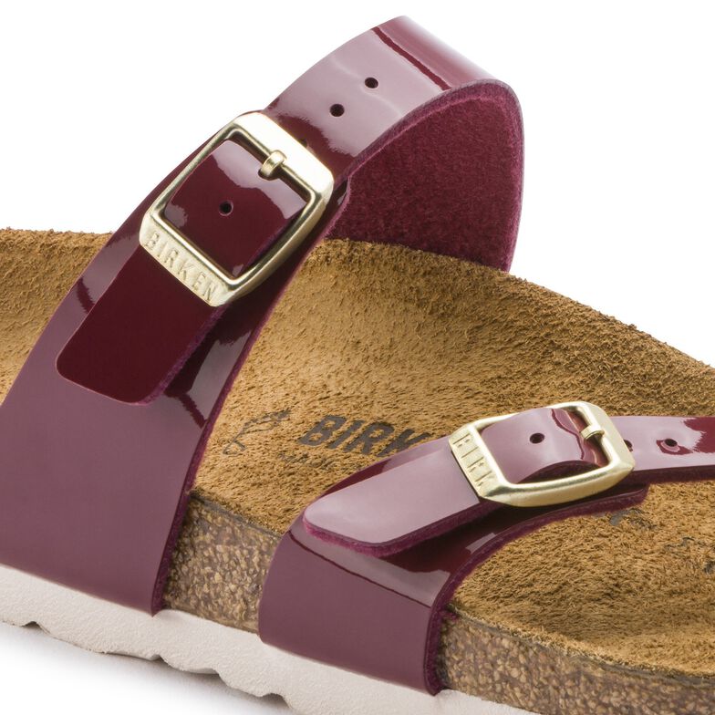Mayari Birko-Flor Patent Patent Bordeaux Mayari Birko-Flor Patent Patent Bordeaux