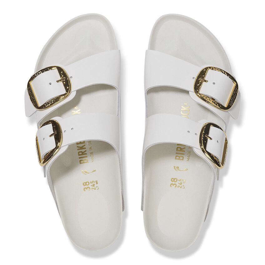 Arizona Big Buckle Natural Leather Patent