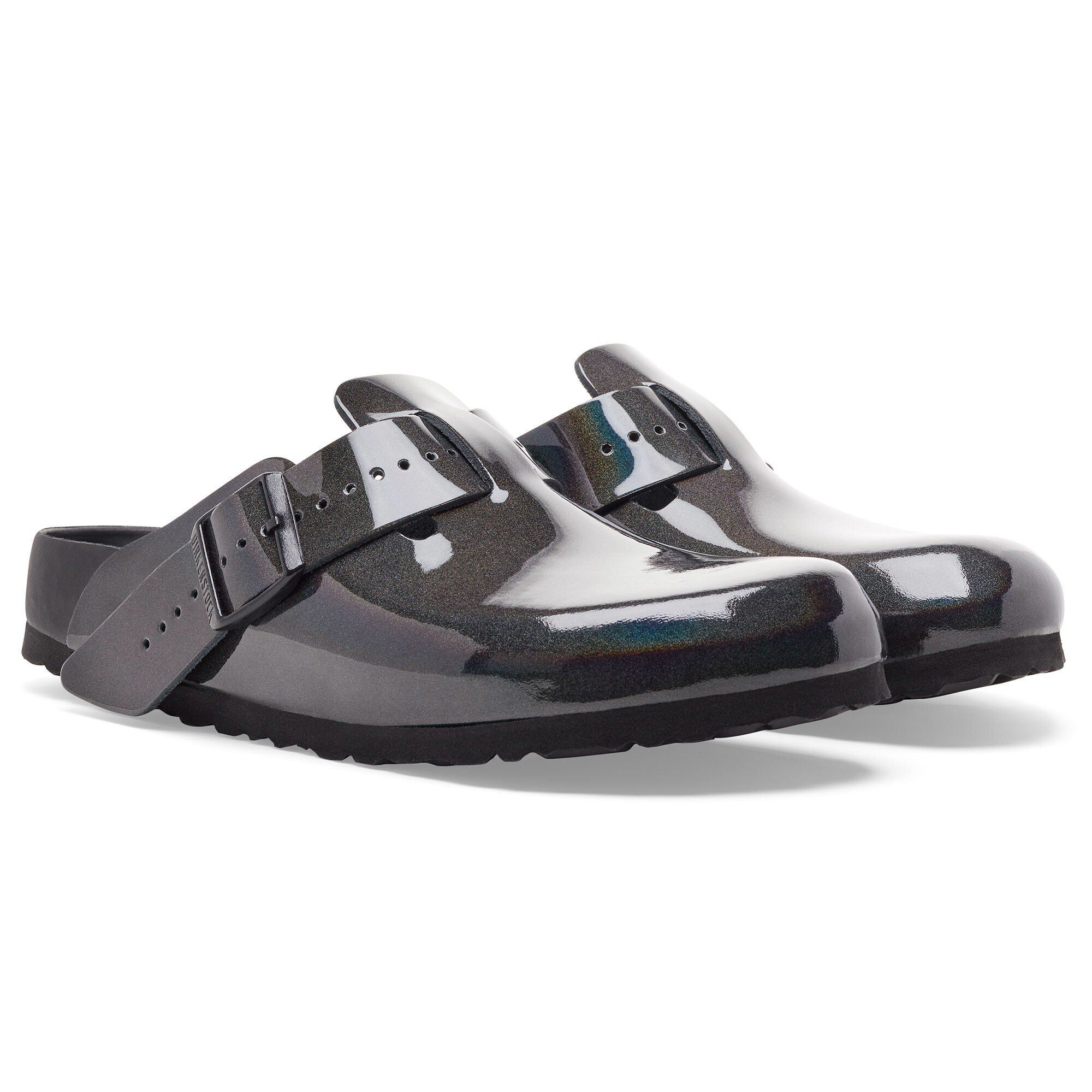 Rick Owens Arizona Natural Leather Black Iridescent