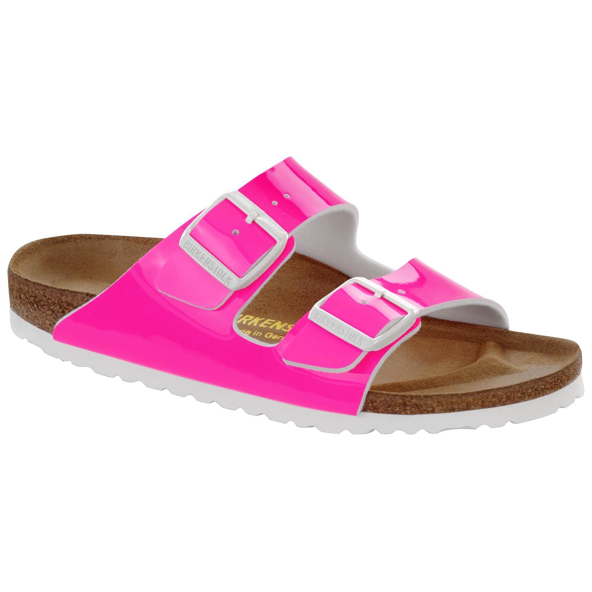pink birkenstocks