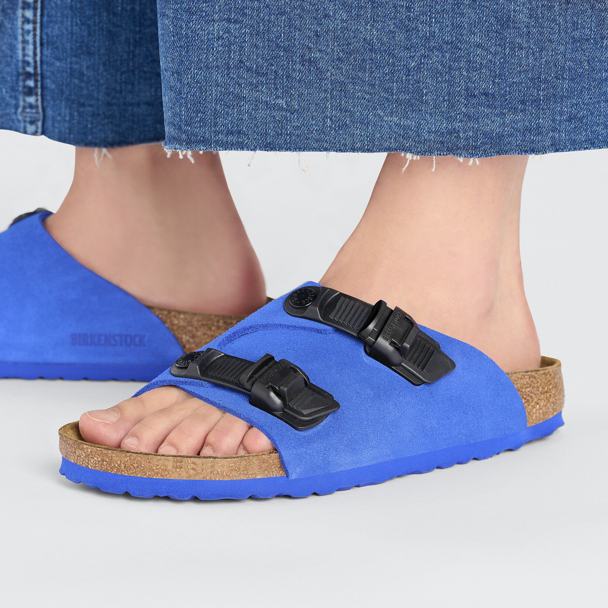 Zurich Tech Suede Leather Ultra Blue BIRKENSTOCK