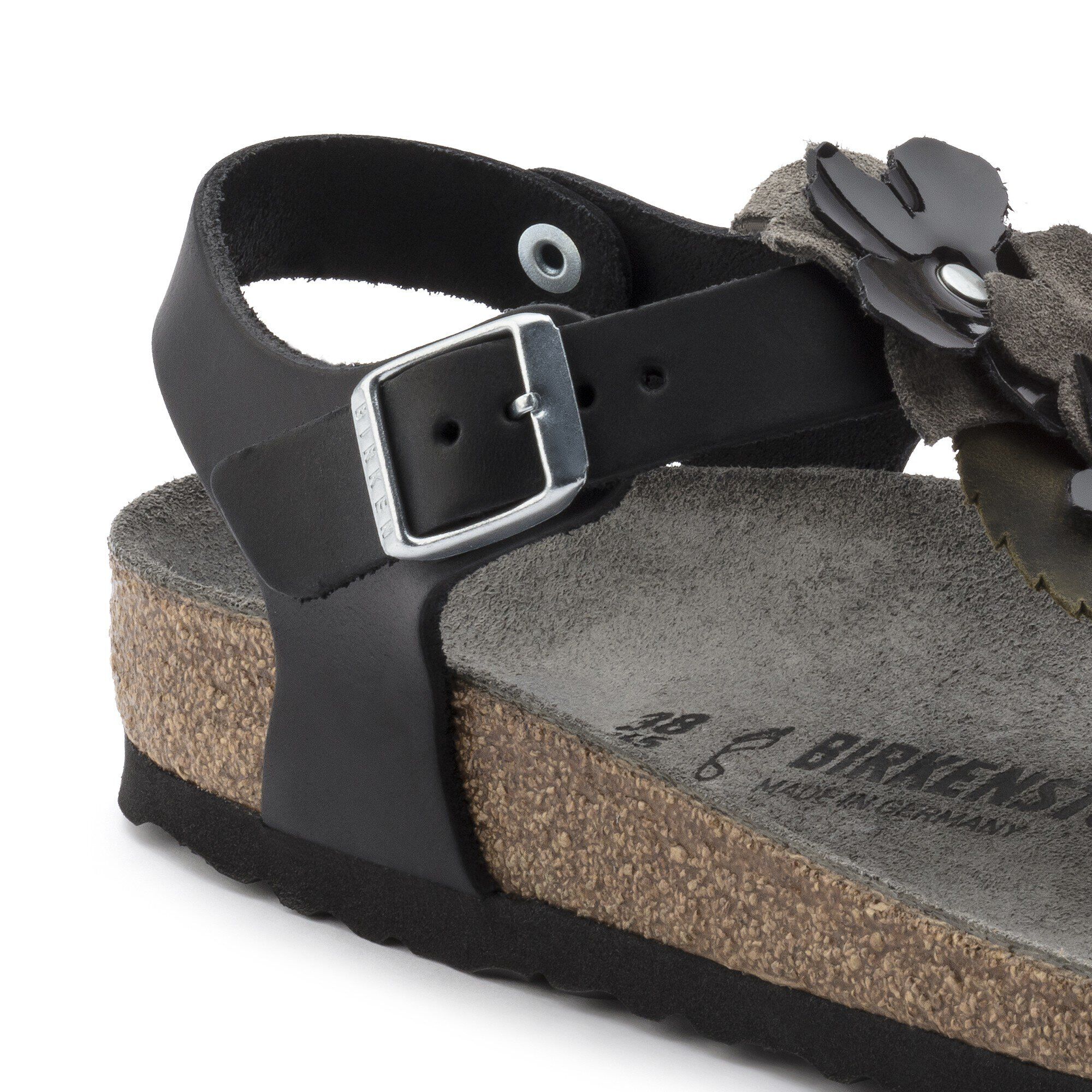 birkenstock kairo oiled leather black