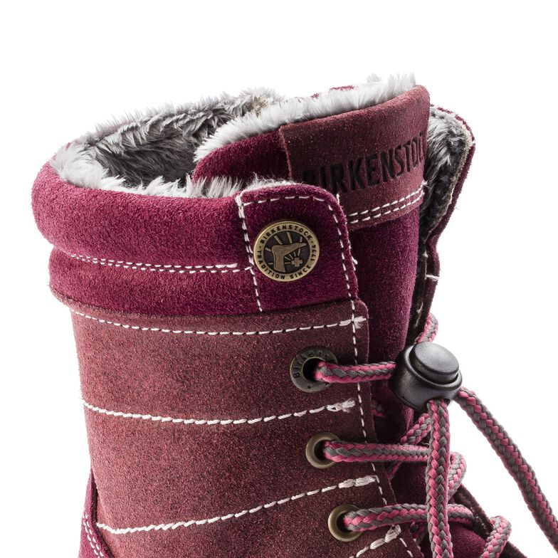 Currow Suede Leather Plum Currow Suede Leather Plum