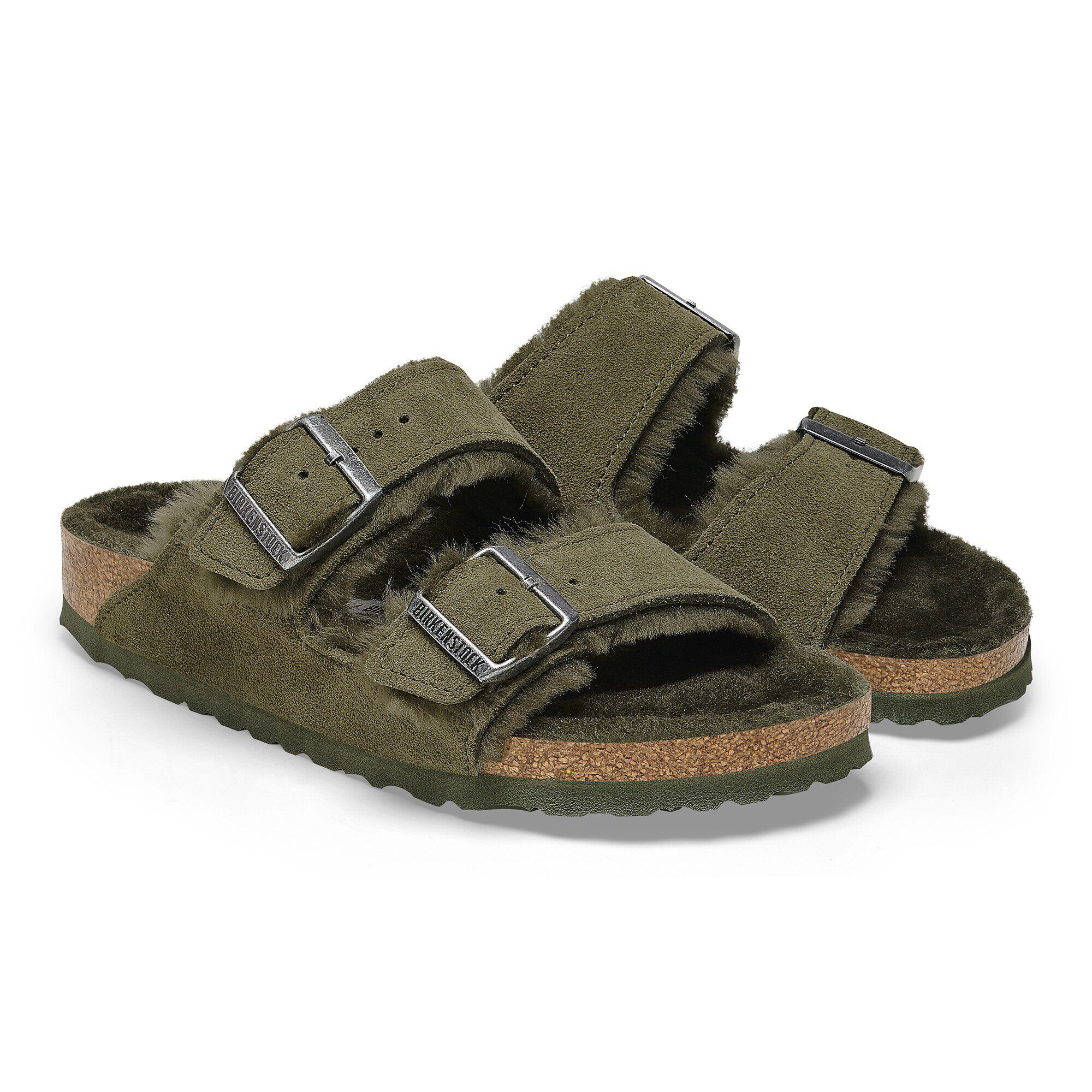 Arizona Shearling Suede Leather Fur