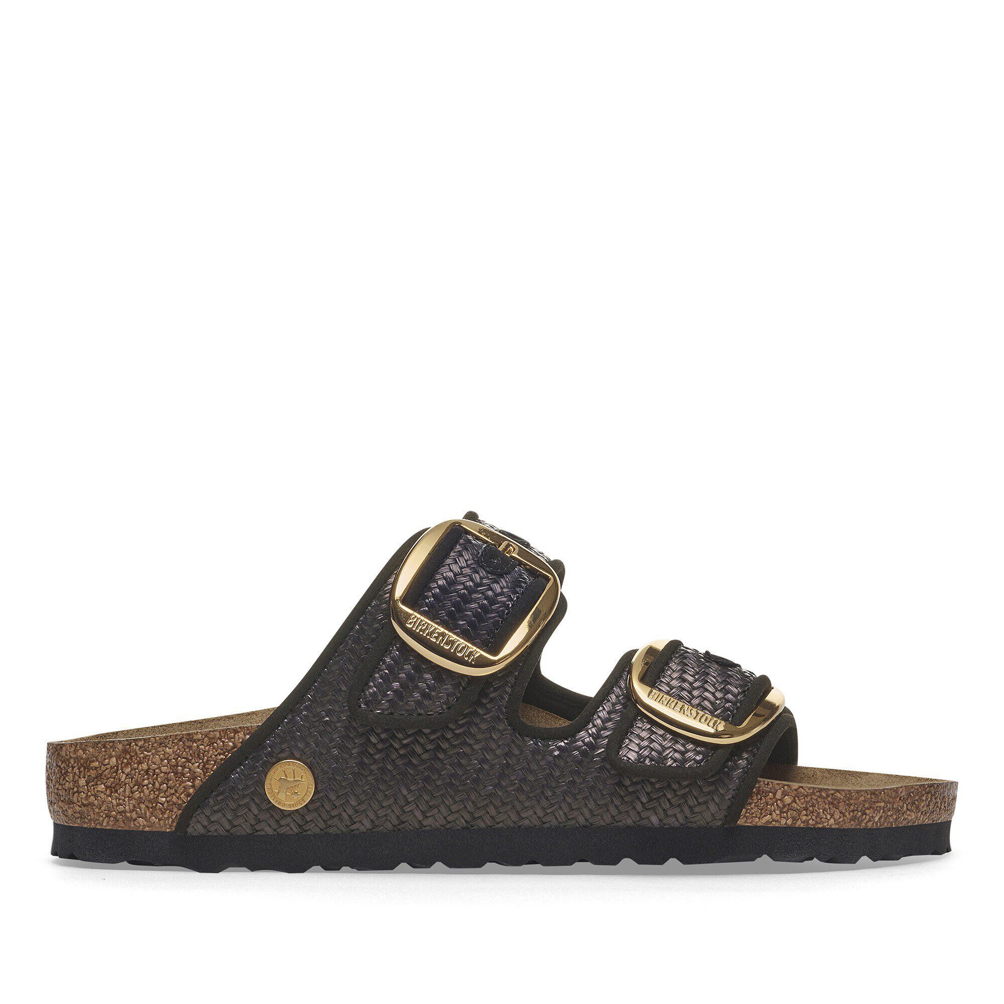 夏限定【BIRKENSTOCK】アリゾナ ビッグバックルラフィアサンダル Arizona Big Buckle Raffia / アリゾナ ビッグバックル ラフィア
