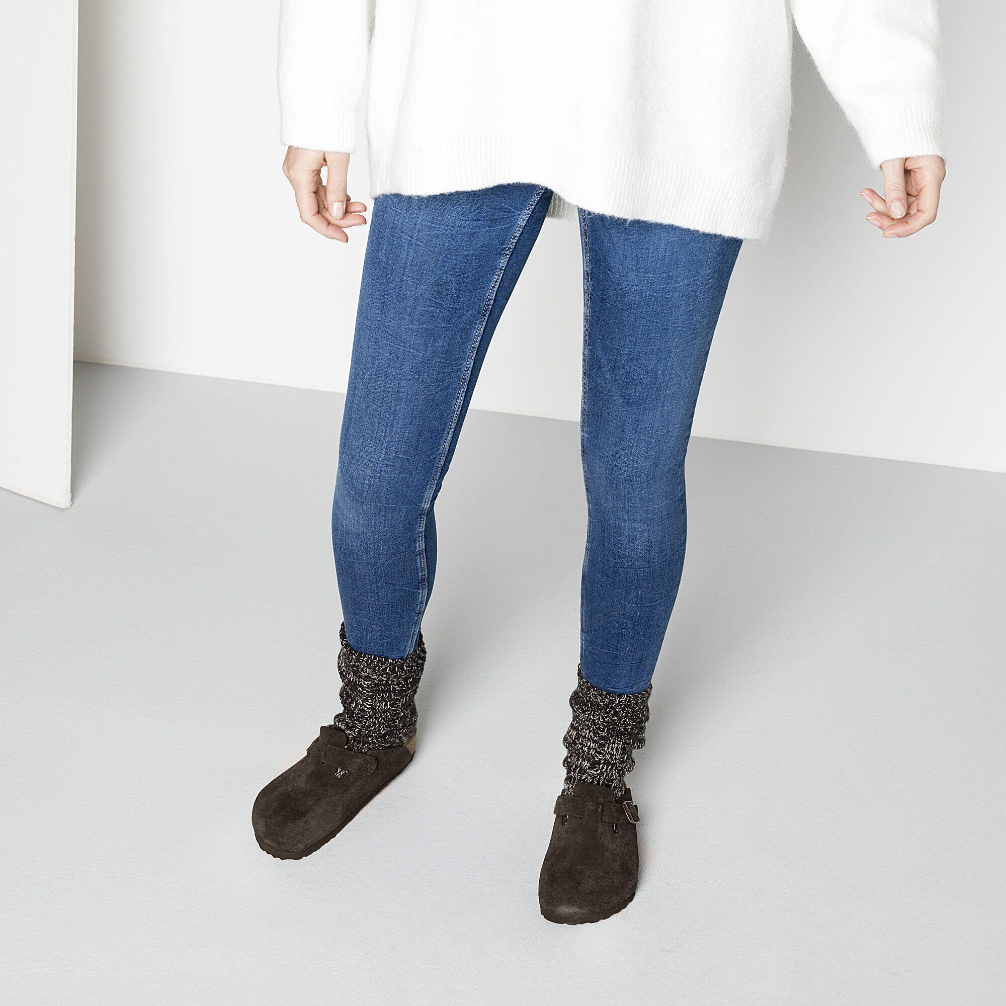 BIRKENSTOCK ボストン モカ 42 BIRKENSTOCK ビルケンシュトック ボストン シアリング モカ