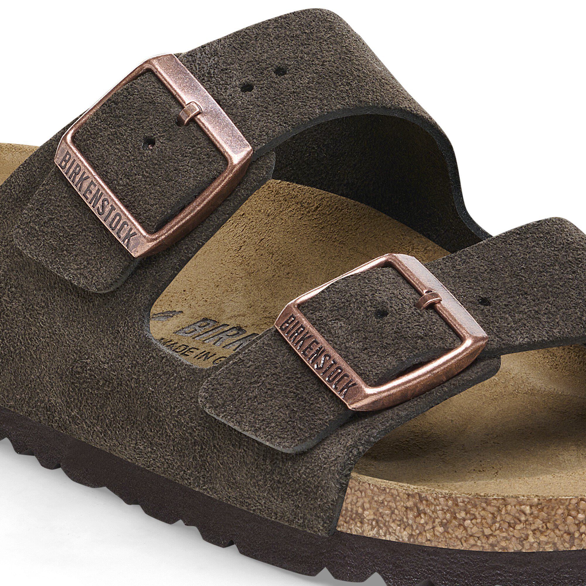 Arizona / アリゾナ スエードレザー モカ | BIRKENSTOCK