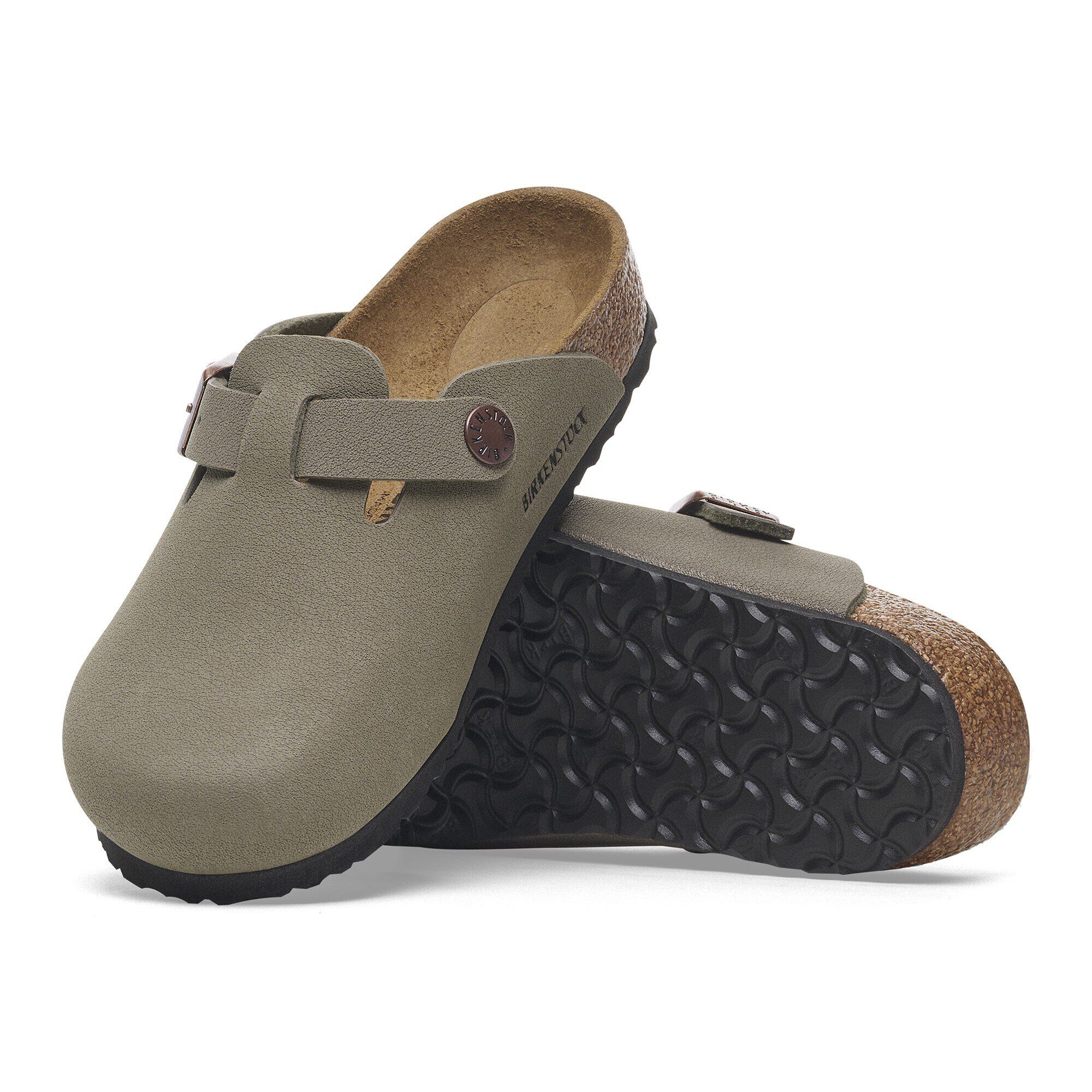 Boston Kids BS Birko-Flor Birkibuc Stone | BIRKENSTOCK Boston Kids BS Birko-Flor Birkibuc Stone | BIRKENSTOCK
