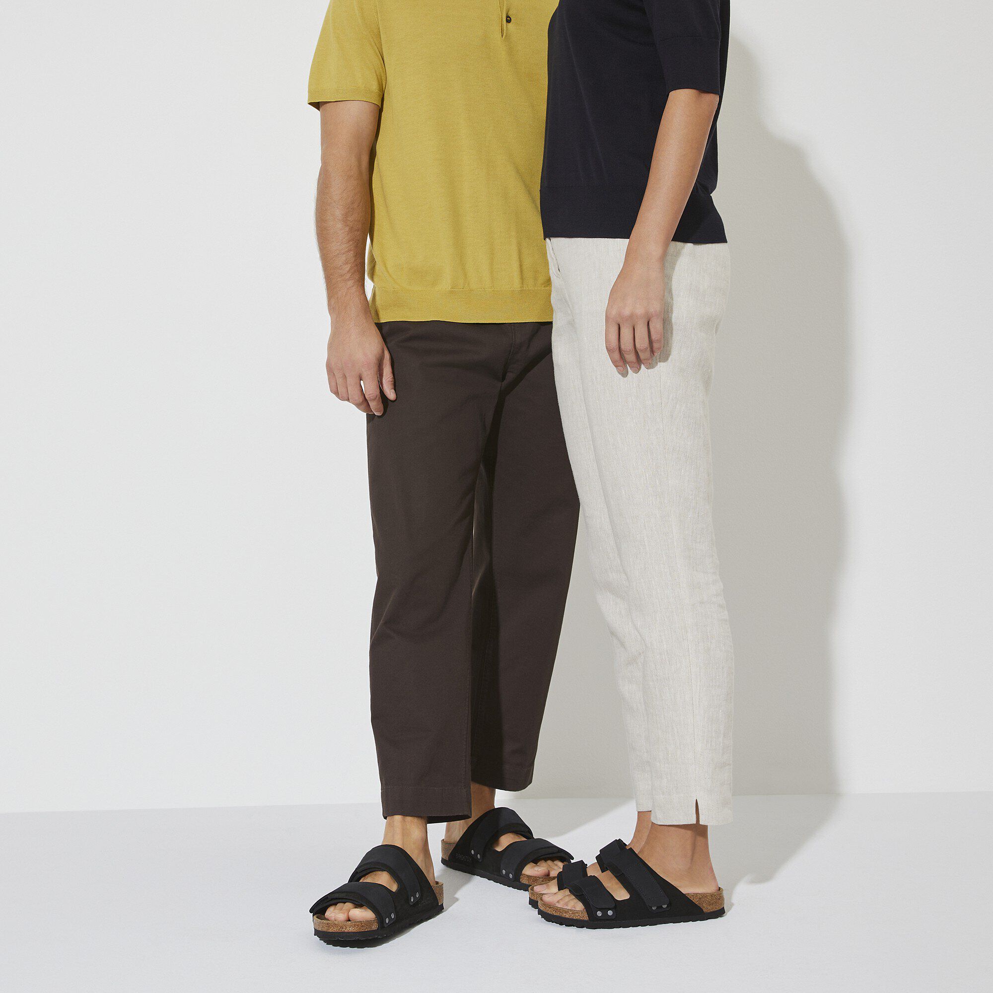 Uji / ウジ ヌバック/スエードレザー ブラック | BIRKENSTOCK
