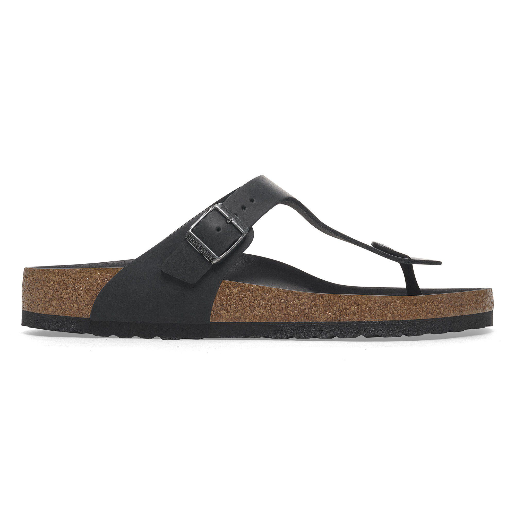 Gizeh / ギゼ オイルドレザー ブラック | BIRKENSTOCK