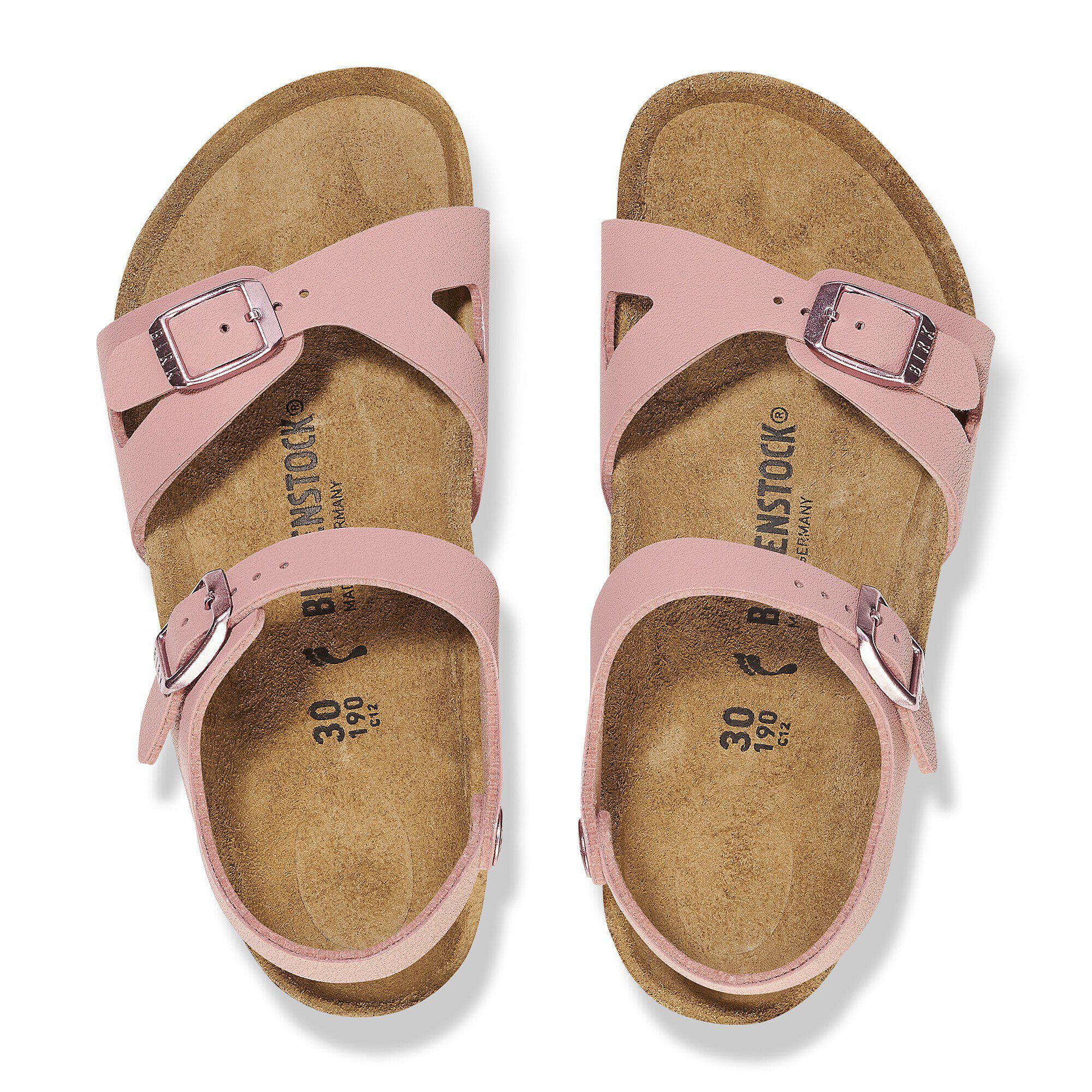Rio Kids Birko Flor Nubuk Pink Clay BIRKENSTOCK