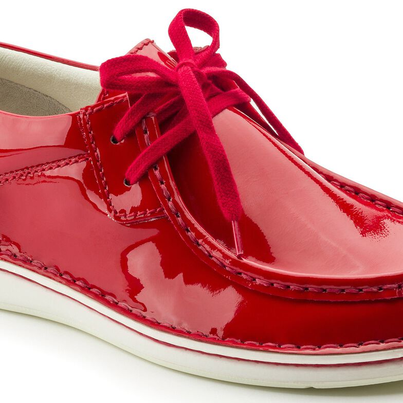 Pasadena Embossed Leather Patent Red Pasadena Embossed Leather Patent Red