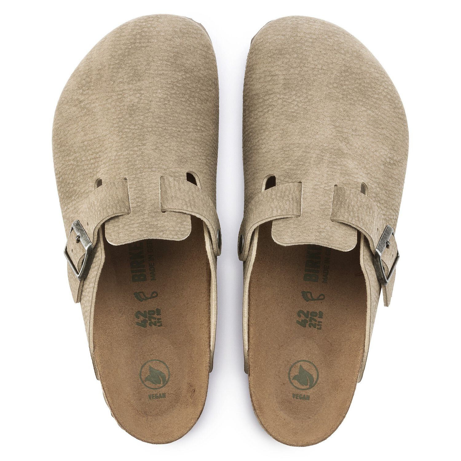 Boston Micro Fibre Desert Dust Gray Taupe | BIRKENSTOCK