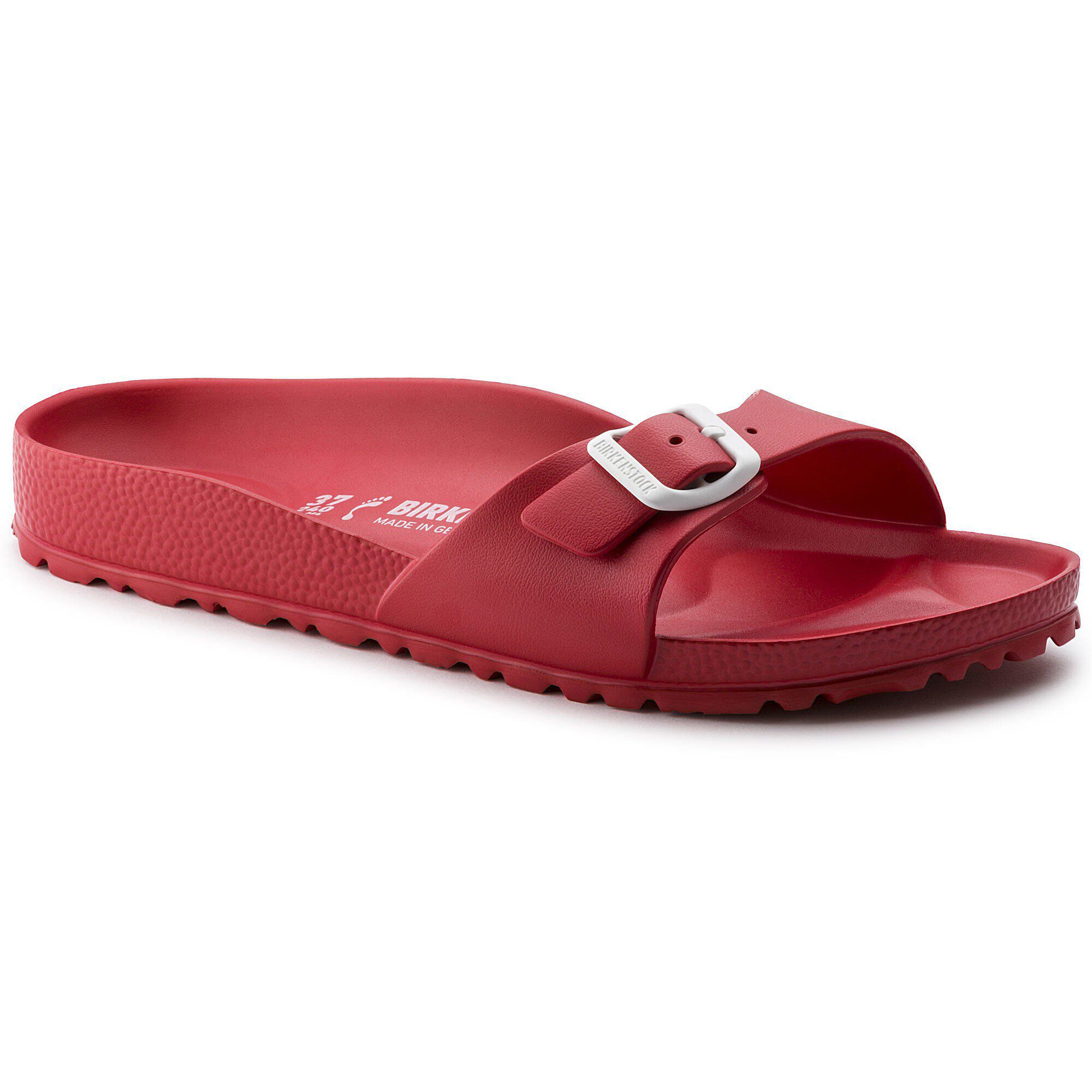 red birkenstock