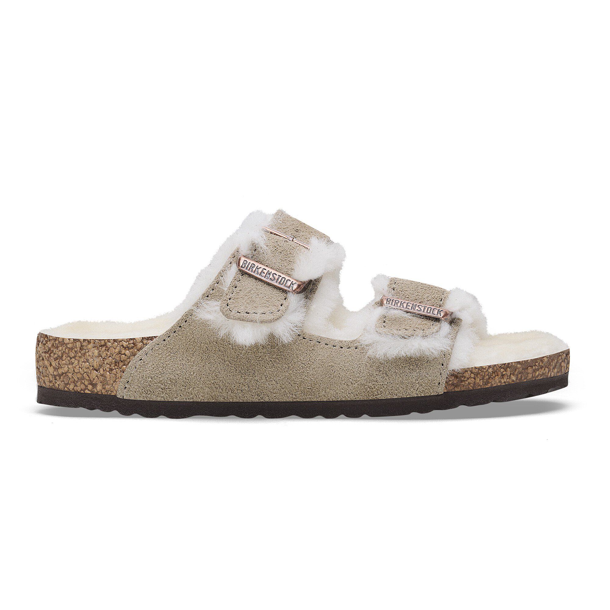 【BIRKENSTOCK】Arizona Shearling ボア☆Taupe Kids Arizona Shearling / キッズ アリゾナ シアリング スエードレザー
