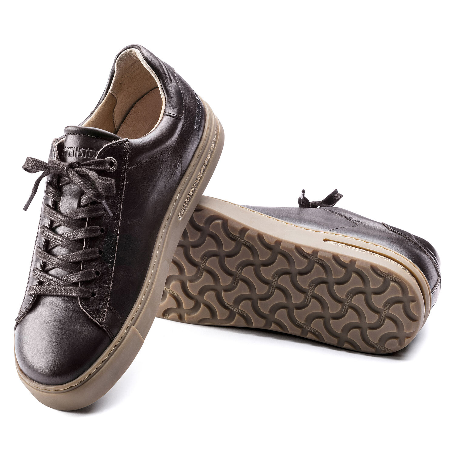 Bend Low Natural Leather Aviator Mocha BIRKENSTOCK