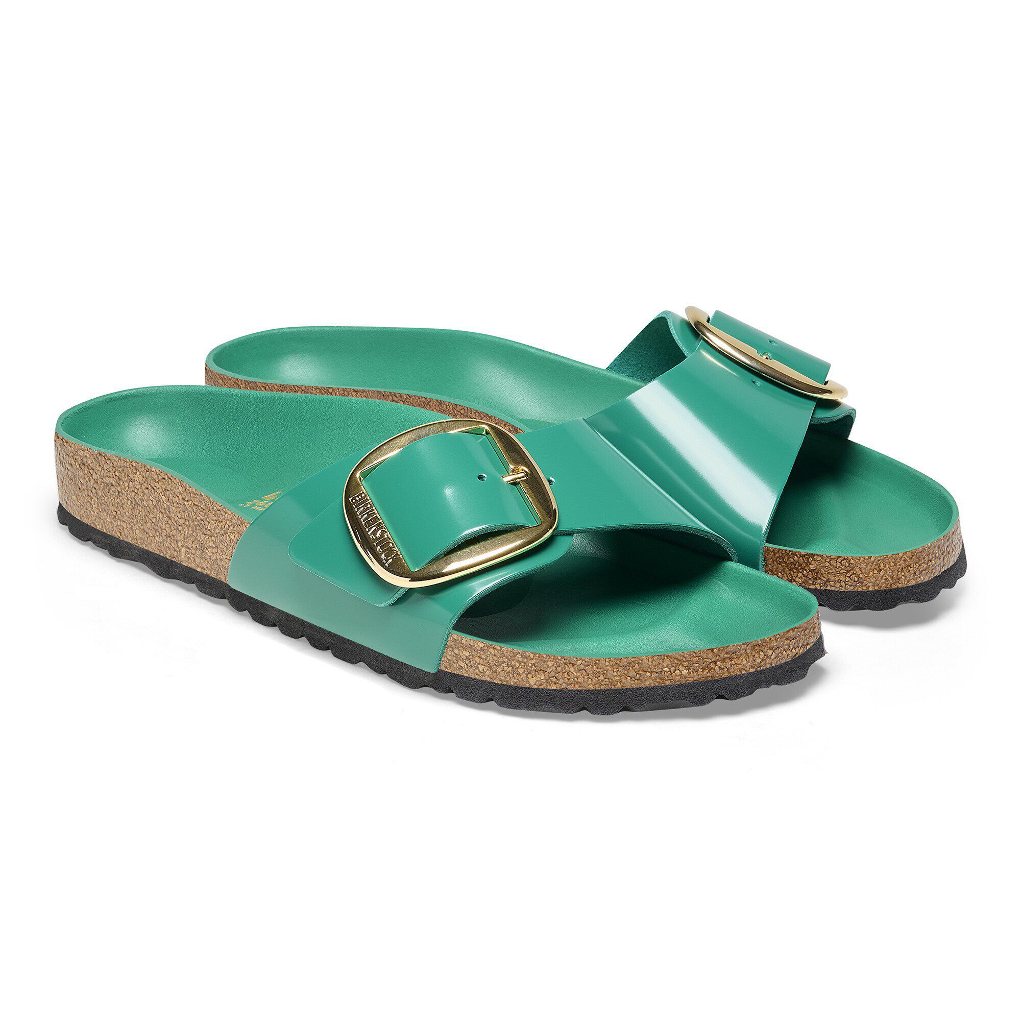 Green birkenstock sandals sales