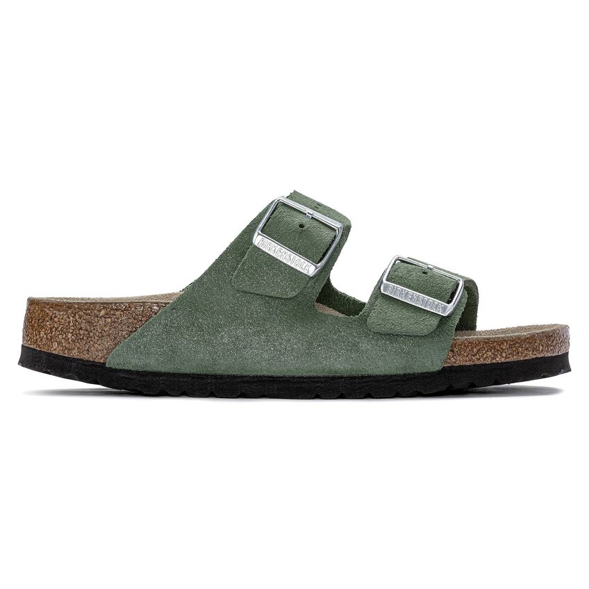Arizona Suede Leather Thyme BIRKENSTOCK