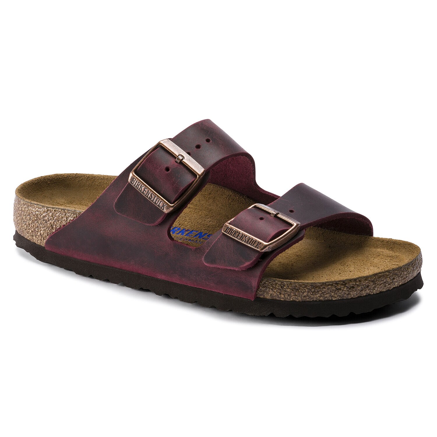 arizona big buckle oiled leather zinfandel