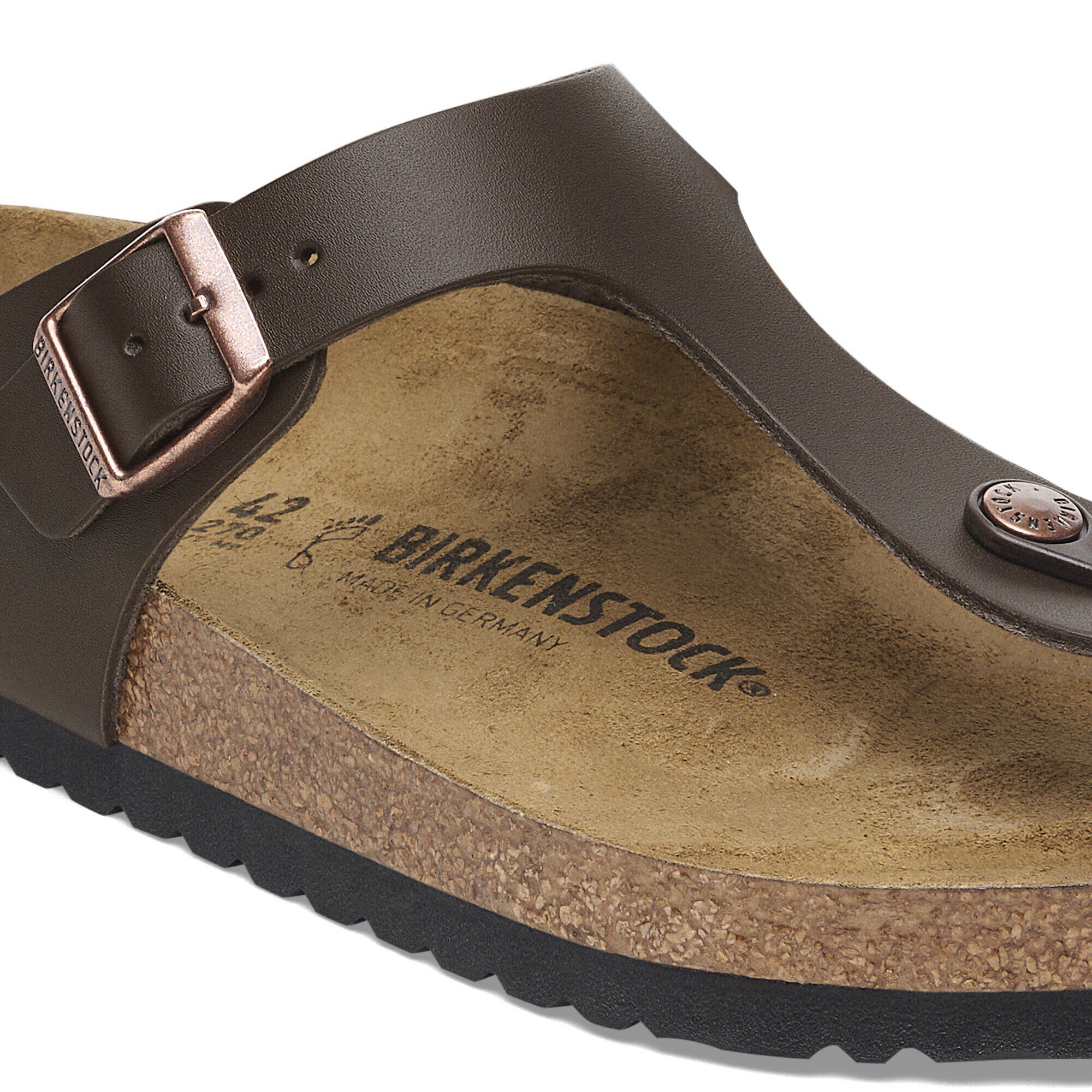 Birkenstock ダークブラウン クロッグサンダル 26cm Birkenstock ダークブラウン クロッグサンダル 26cm