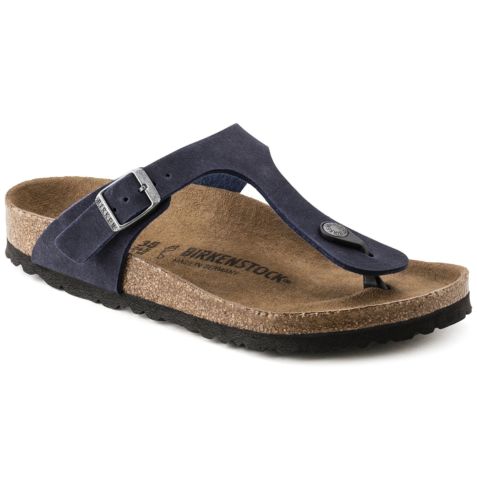 birkenstocks navy