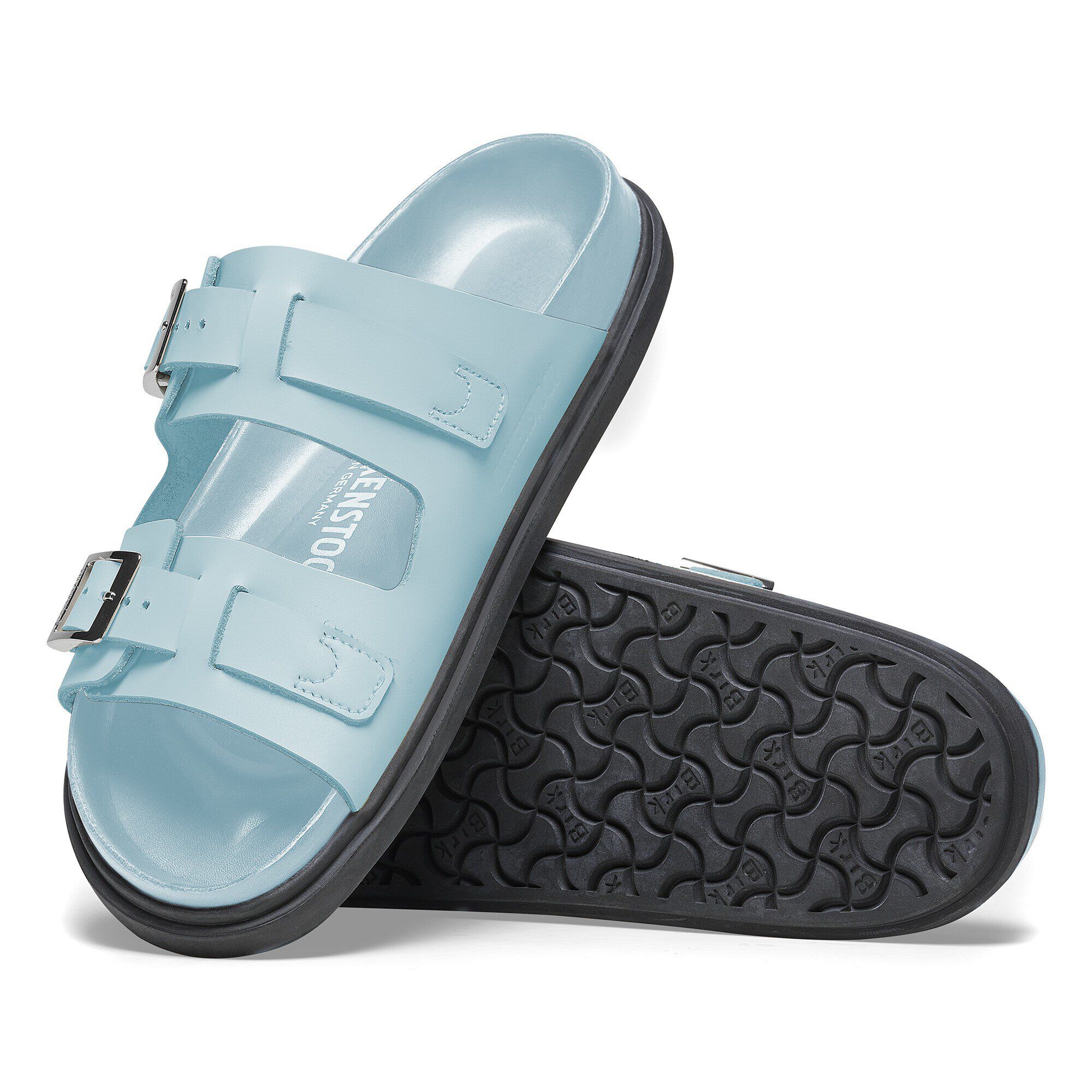 St Barths / セントバース スムースレザー ミネラルブルー