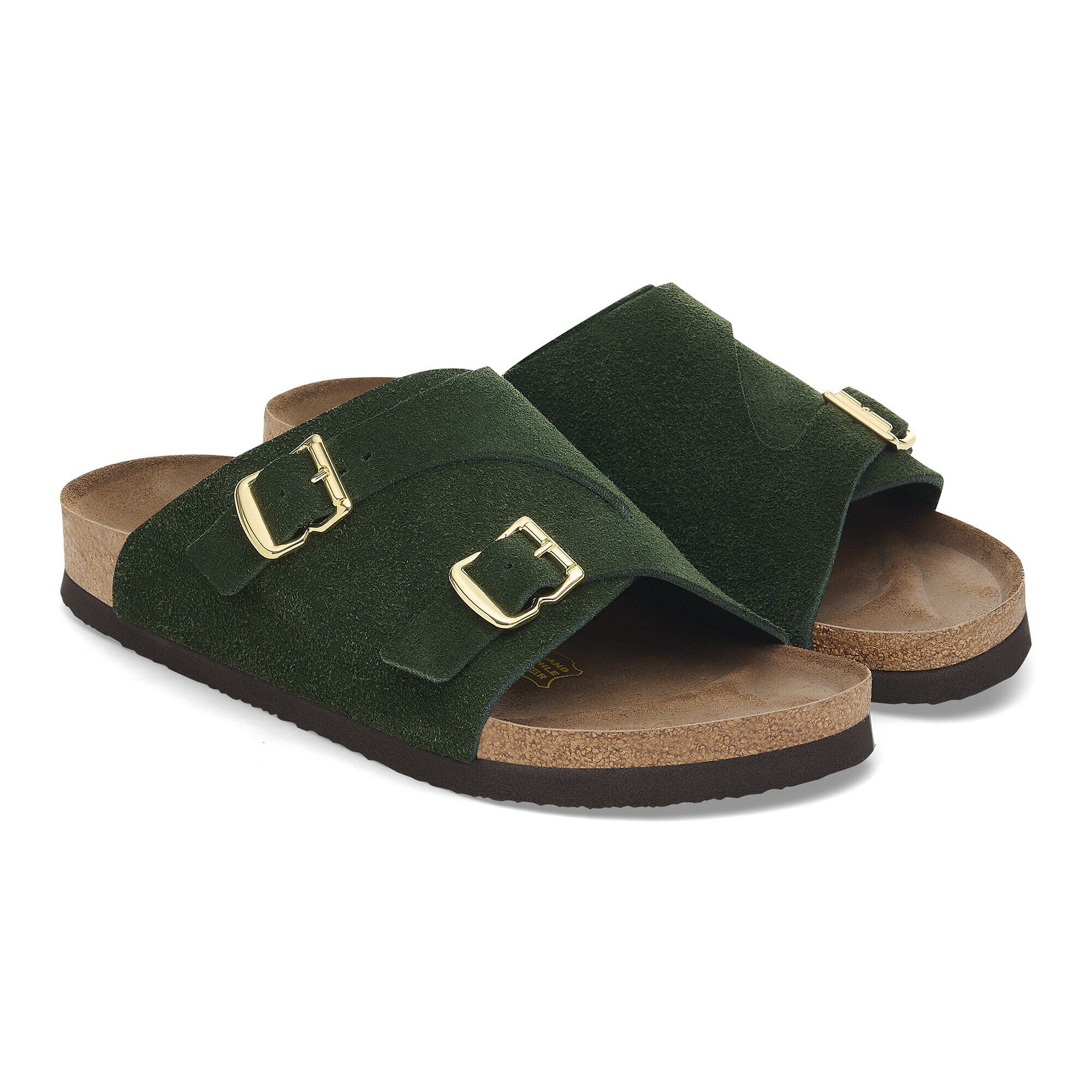 Zurich 1964 Suede Leather Dark Green BIRKENSTOCK