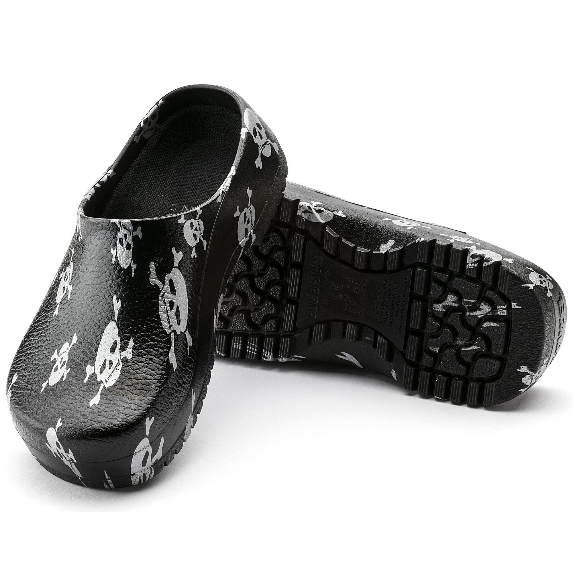 Super-Birki Polyurethane Black Skull