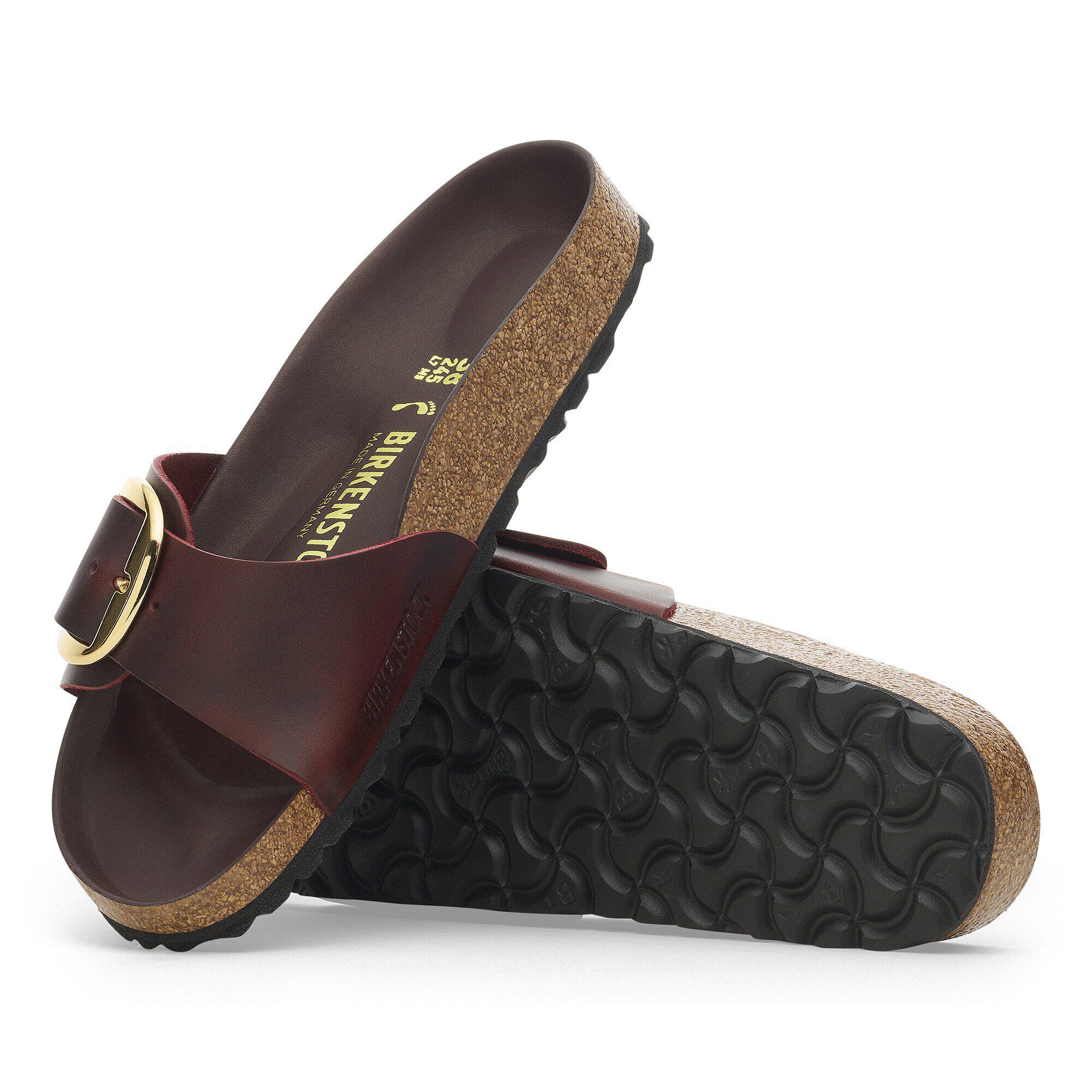 Madrid Big Buckle Naturleder Geolt Zinfandel BIRKENSTOCK