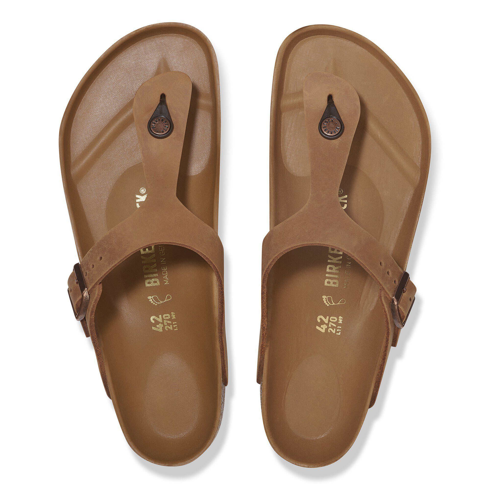 【美品】BIRKENSTOCK GIZEH アンテーィクブラウン オイルドレザー 美品】BIRKENSTOCK GIZEH アンテーィクブラウン オイルドレザー