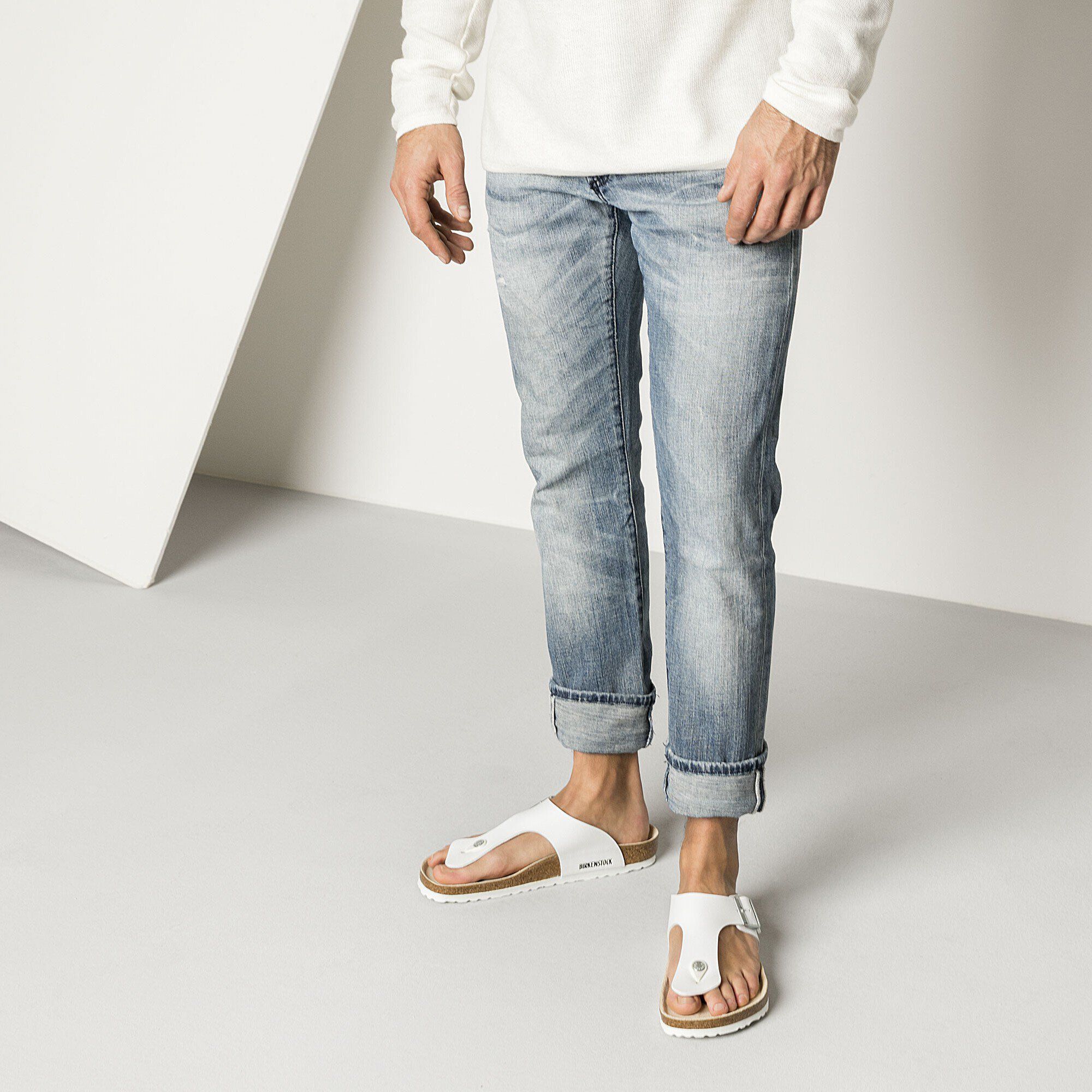 Birkenstock ramses white clearance