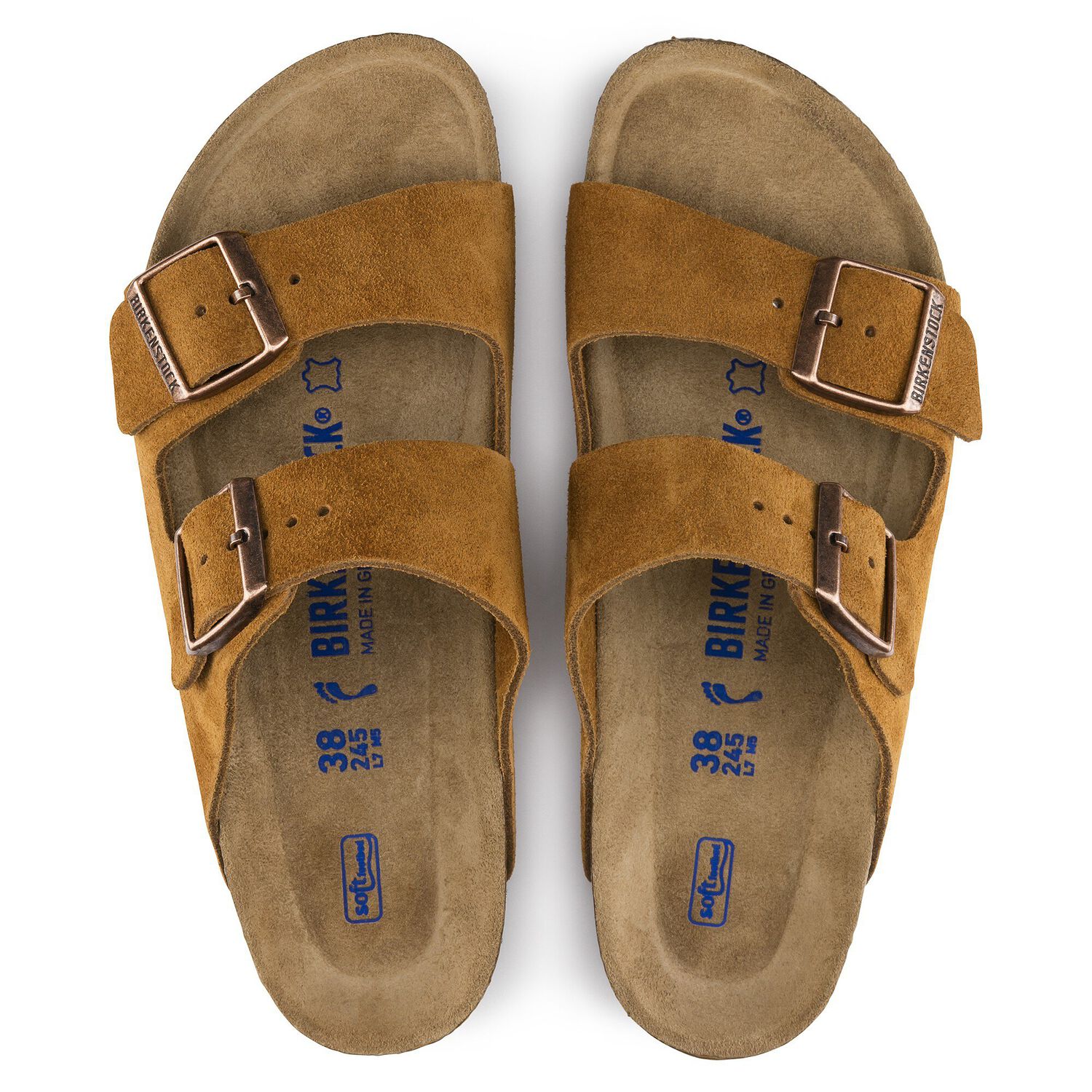 Arizona Suede Leather Mink Shop Online At Birkenstock