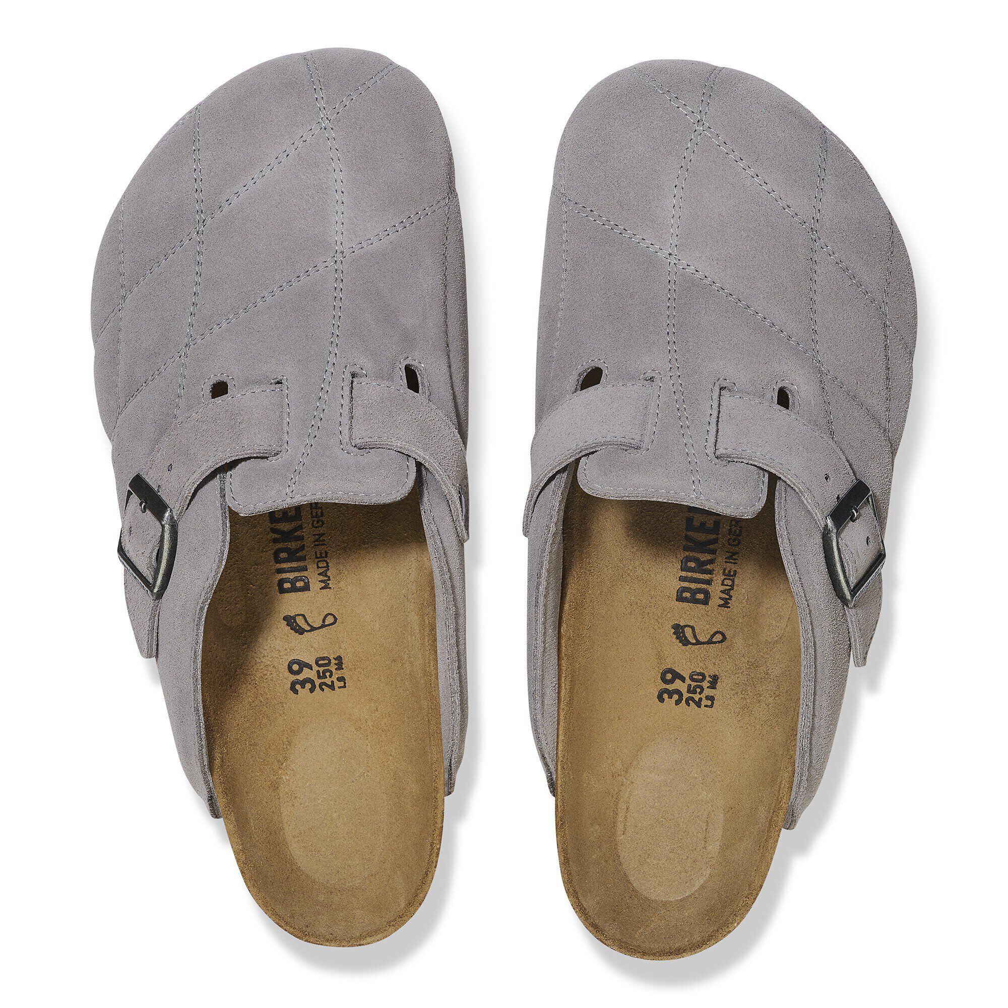 Boston Quilted スエードレザー ストーンコイン | BIRKENSTOCK