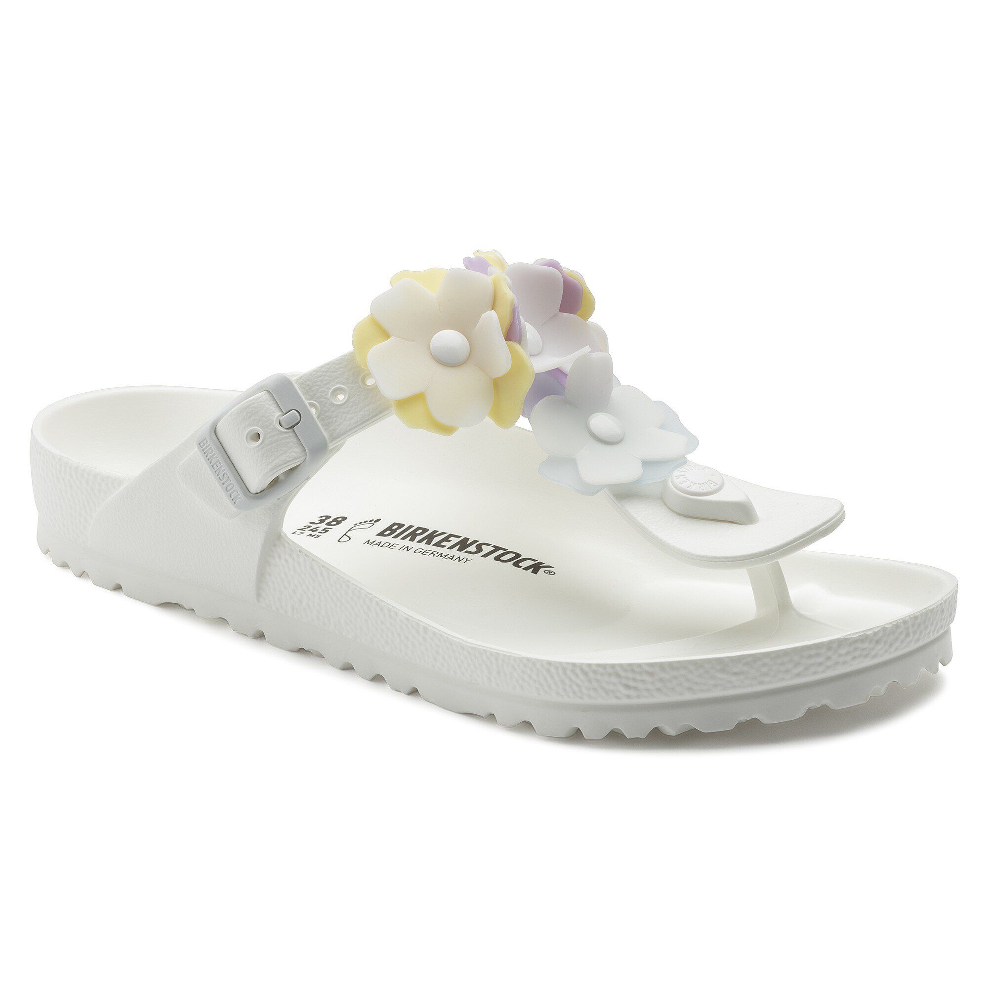 Weiße birkenstock gizeh clearance
