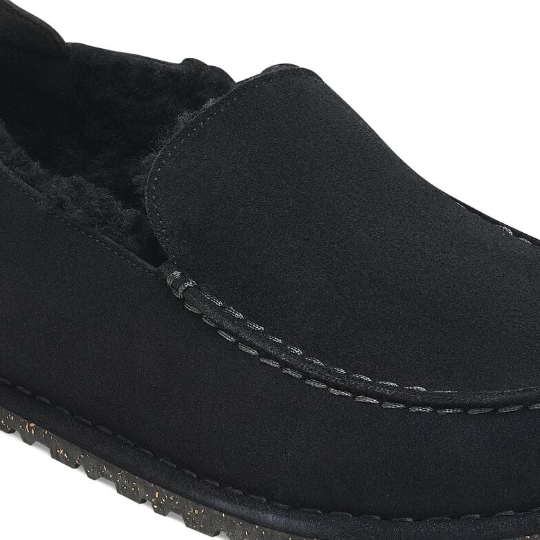 Utti Shearling Suede Leather