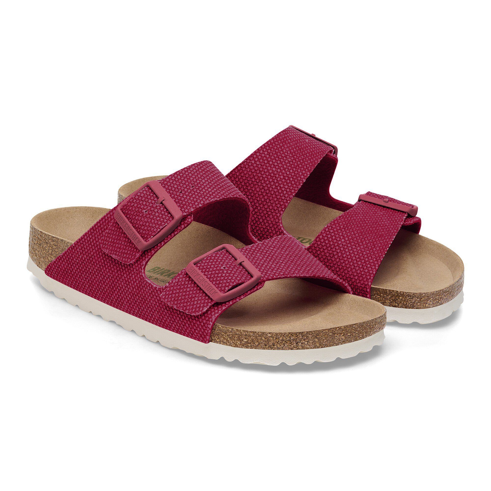 Arizona Rivet Logo Textile Vegan Canvas Fuchsia Tulip | BIRKENSTOCK