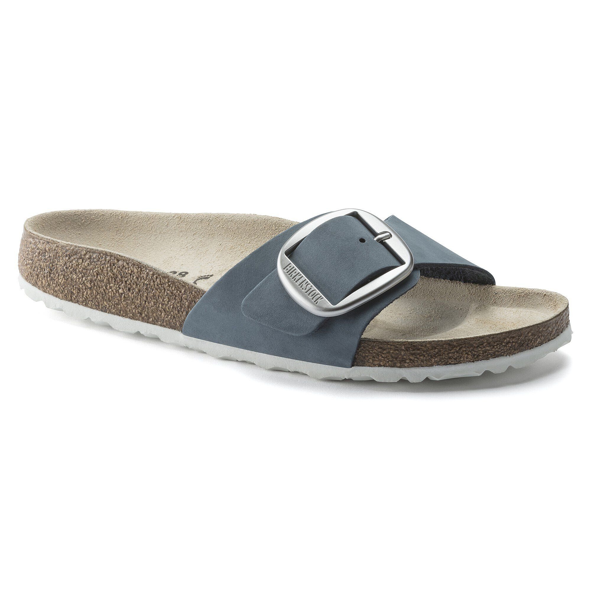 birkenstock big buckle dove gray
