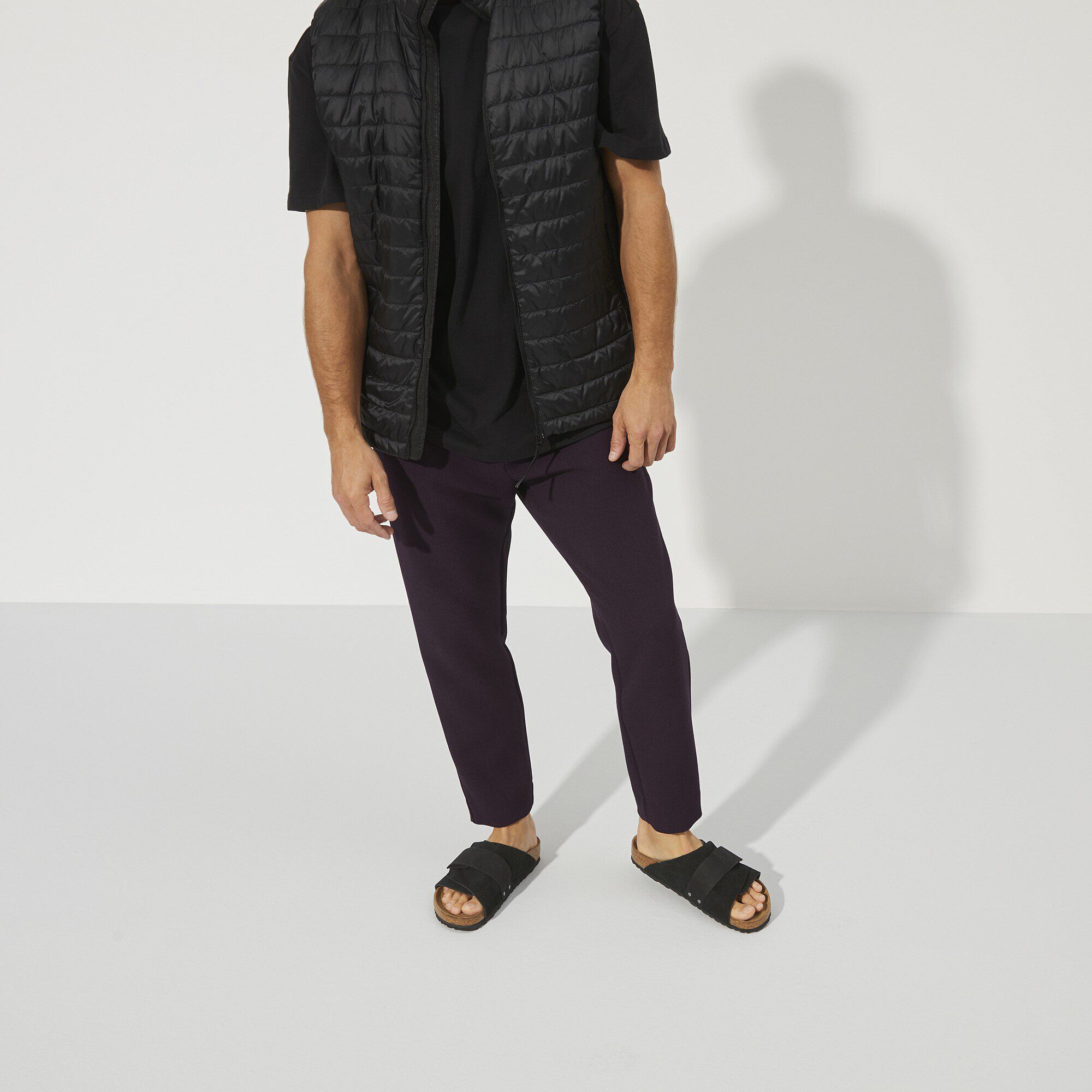 【極美品】BIRKENSTOCK Kyoto / キョウト 43 黒 ブラック BIRKENSTOCK / Kyoto -Suede (Black)