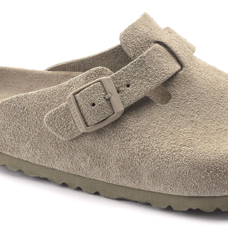 Boston Soft Footbed Suede Leather Boston Soft Footbed Suede Leather